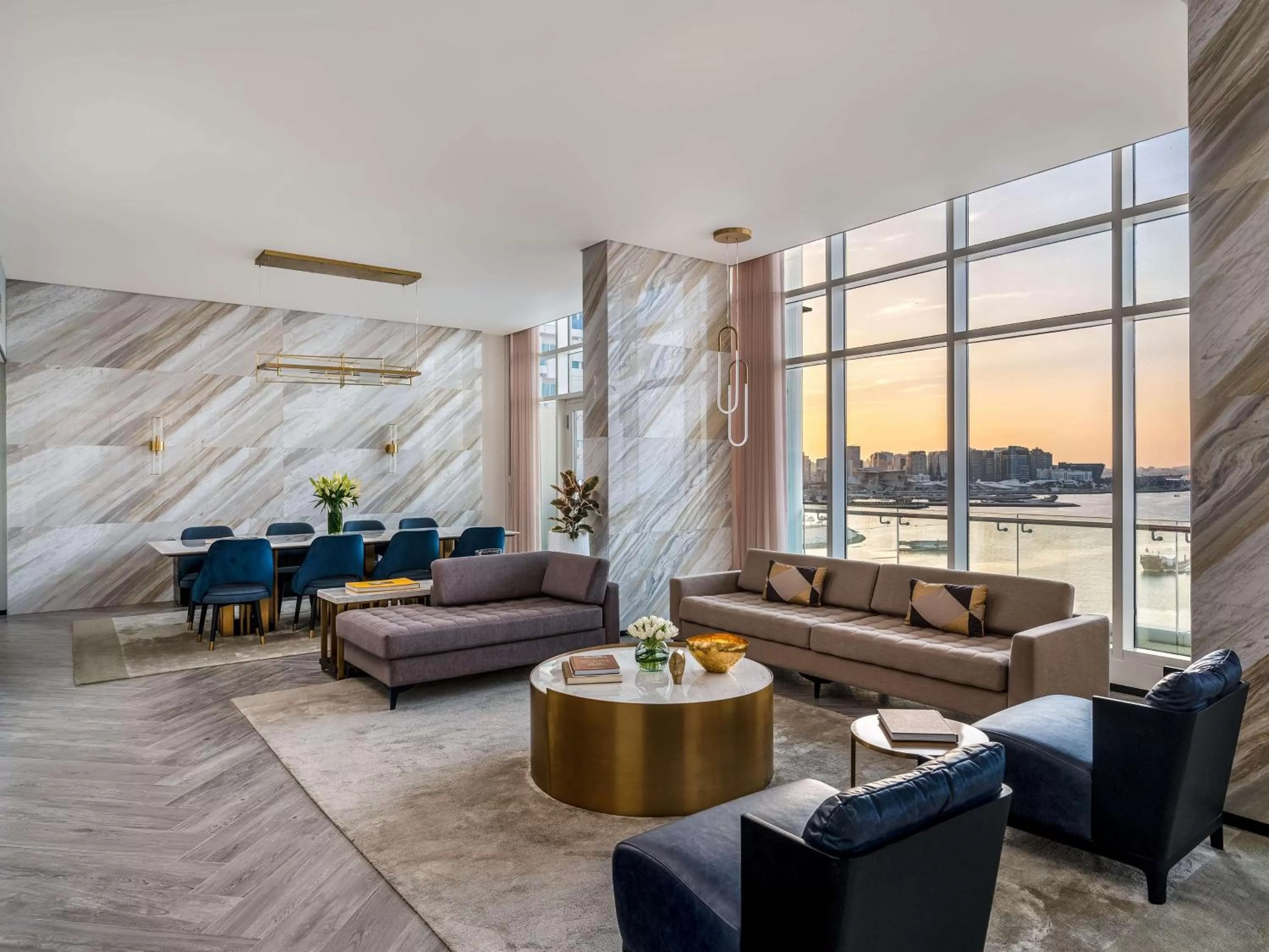 Lobby or reception in Rixos Gulf Hotel Doha