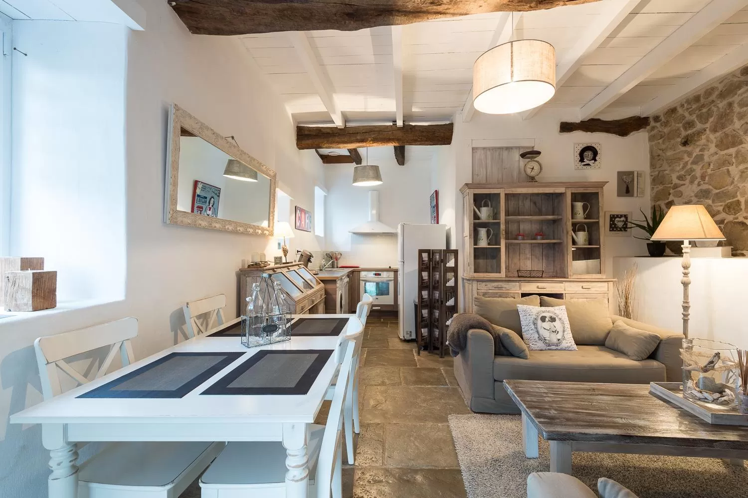 Living room in Ferme Elhorga