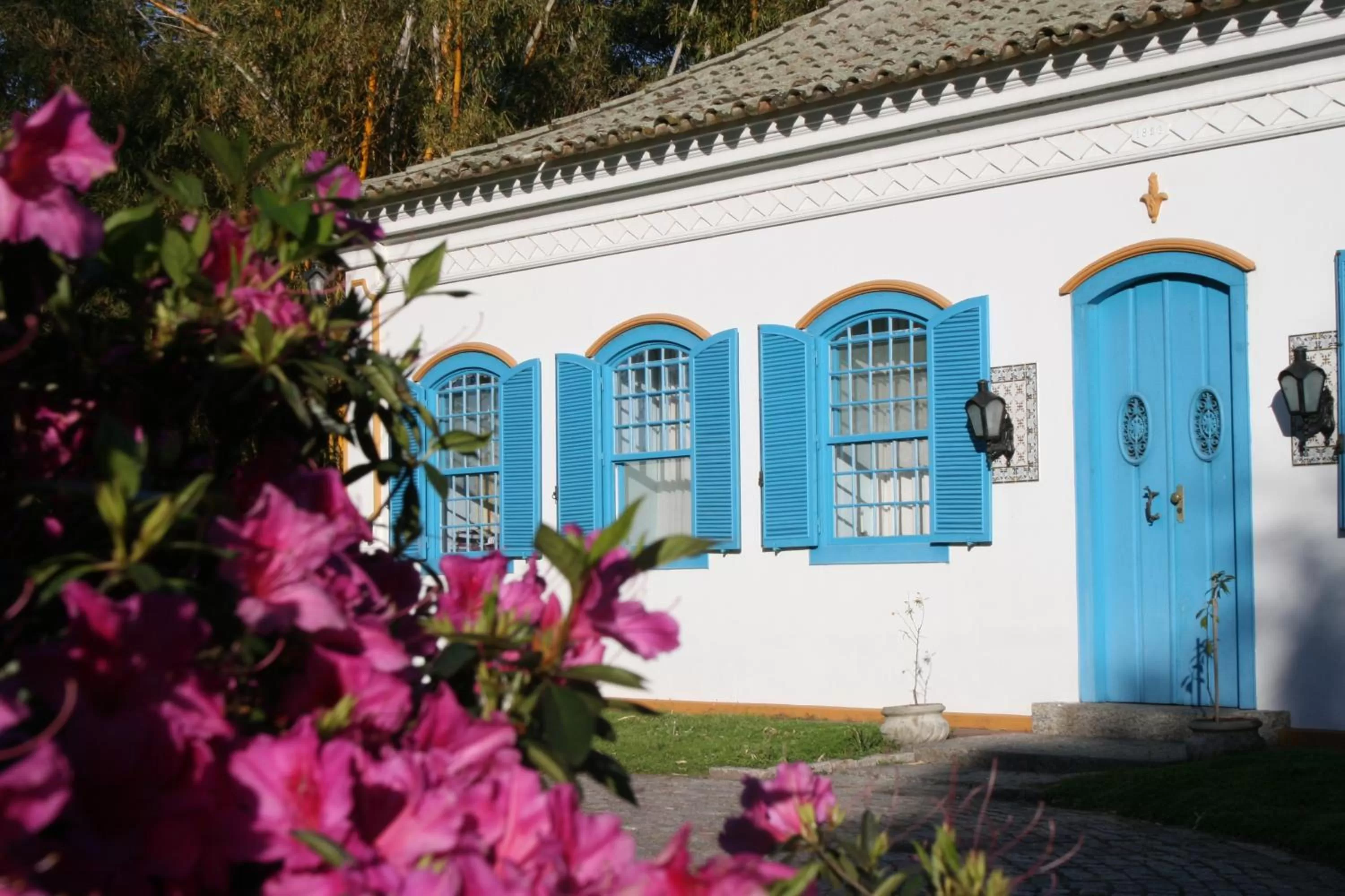 Garden in Charqueada Santa Rita Pousada de Charme