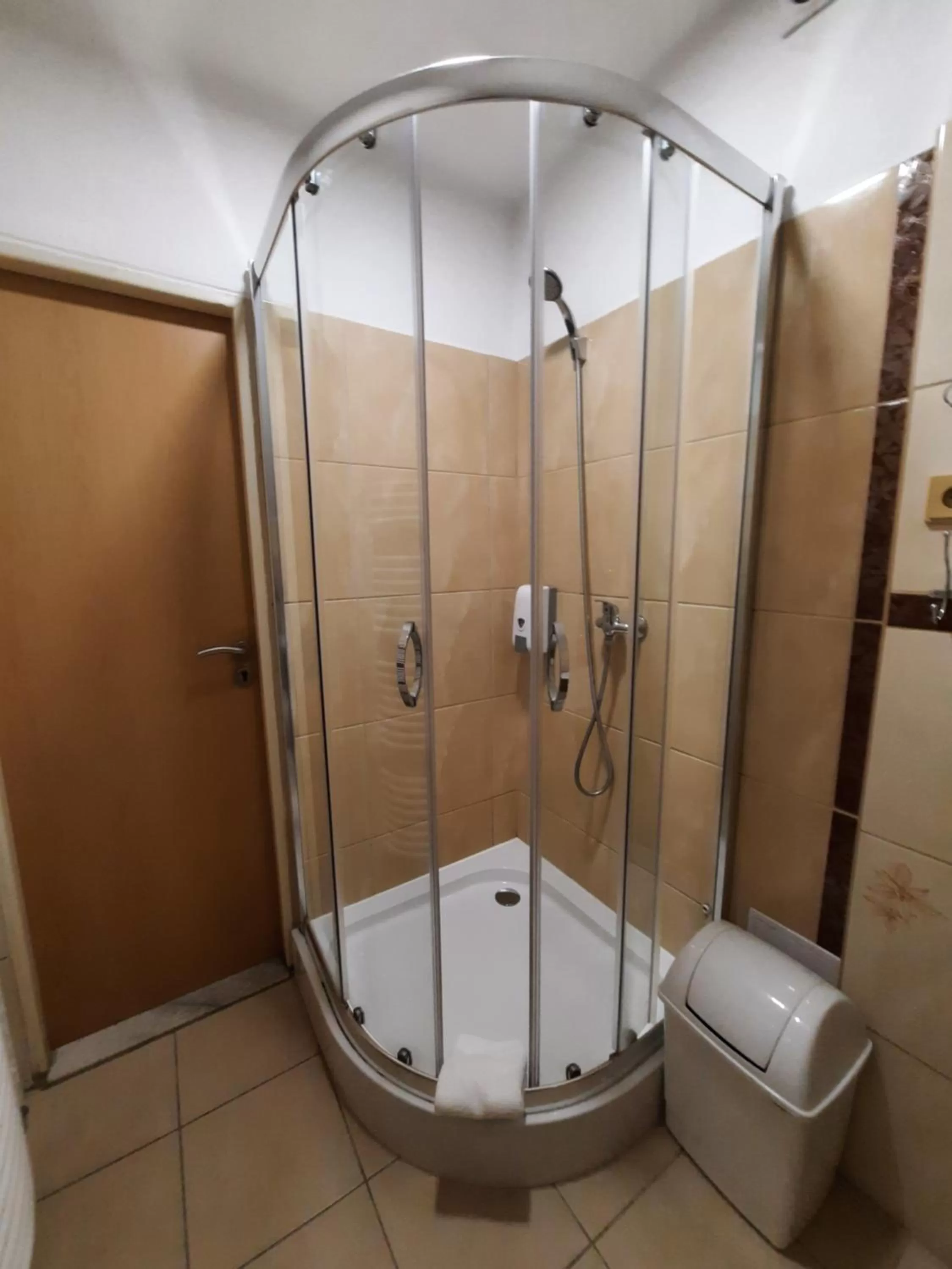 Shower in Hotel Boršičanka