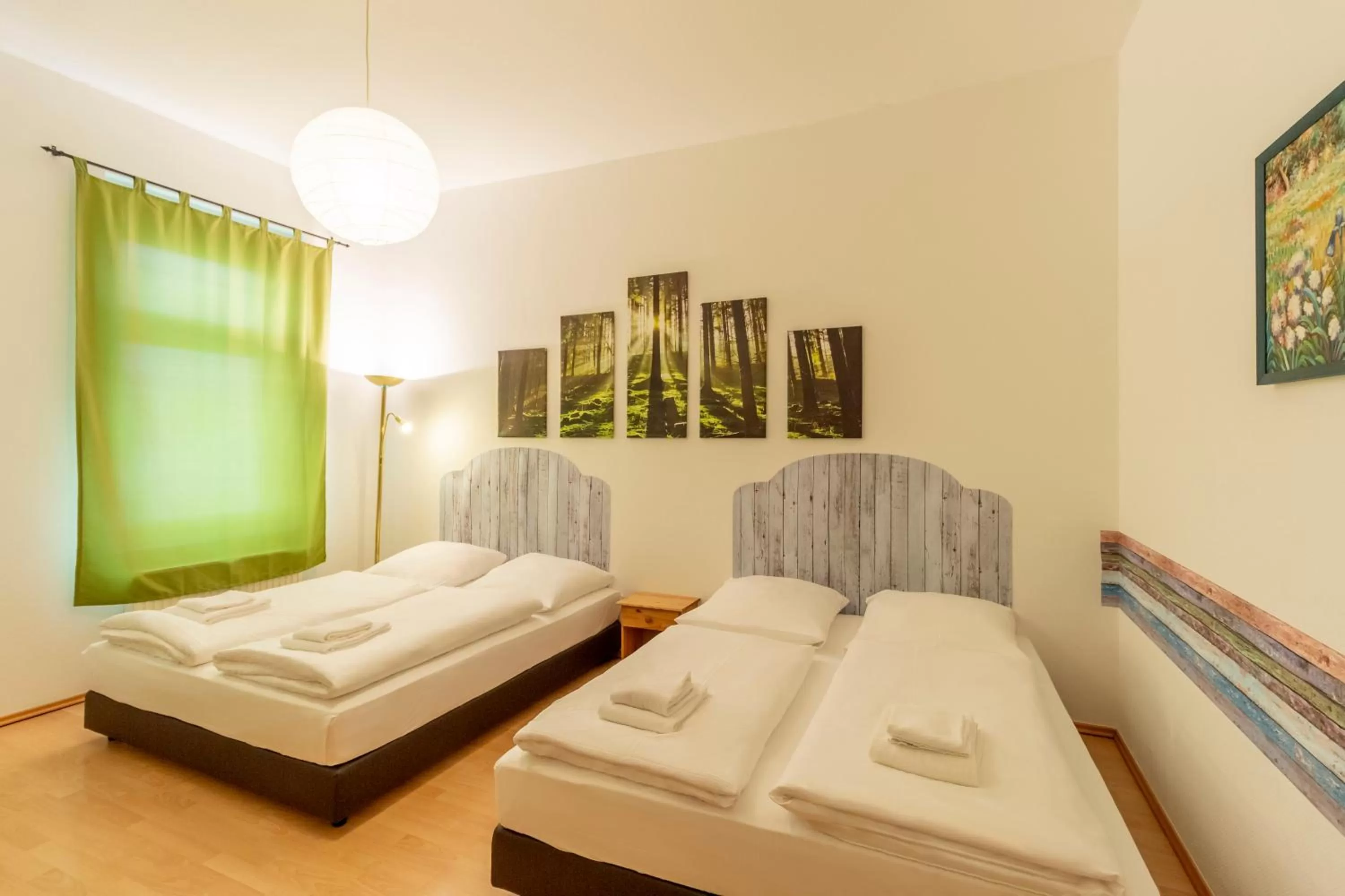 Bed in Hotel Markgraf Leipzig