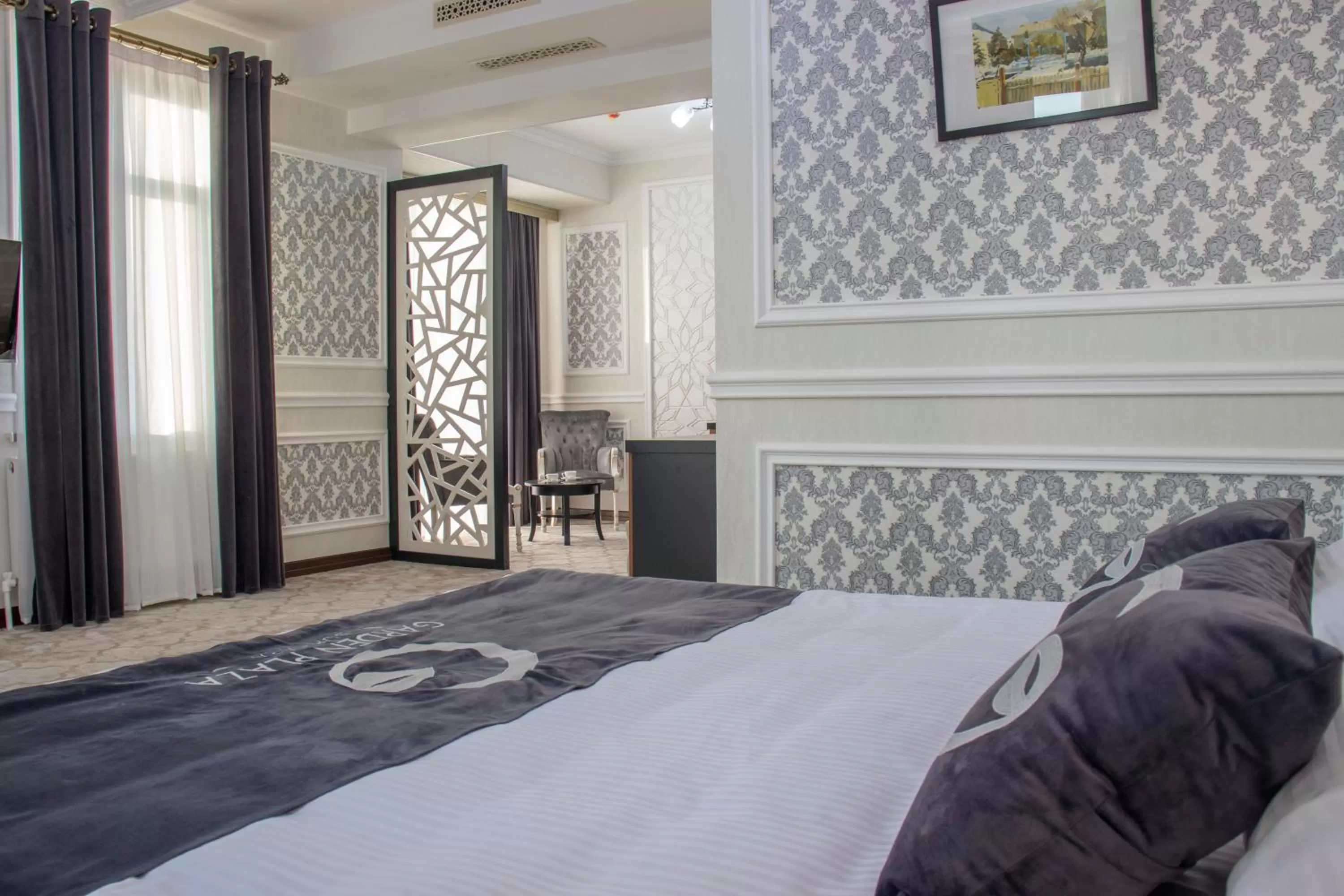 Photo of the whole room, Bed in Garden Plaza Bukhara