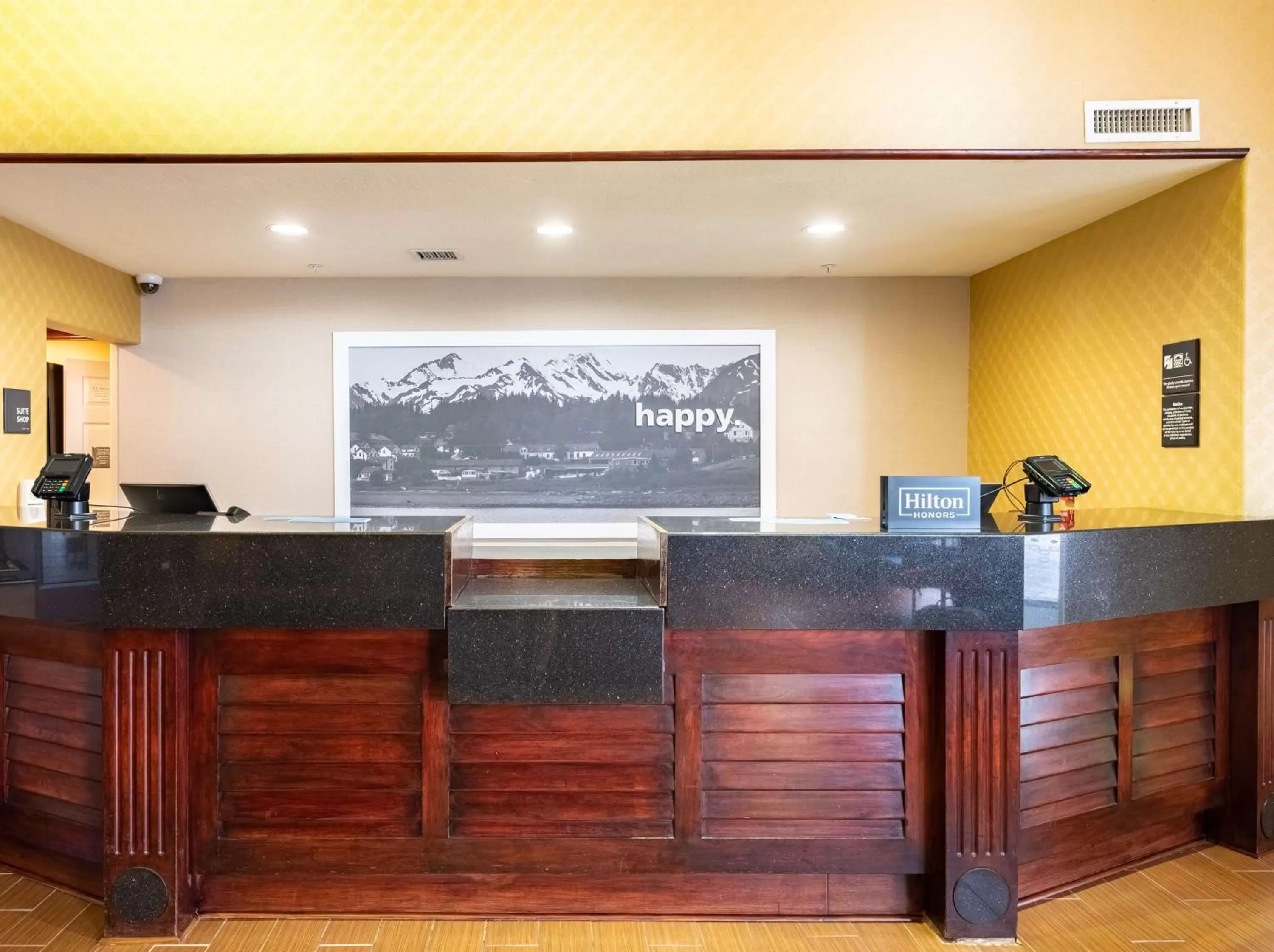 Lobby or reception in Hampton Inn & Suites Salt Lake City Airport