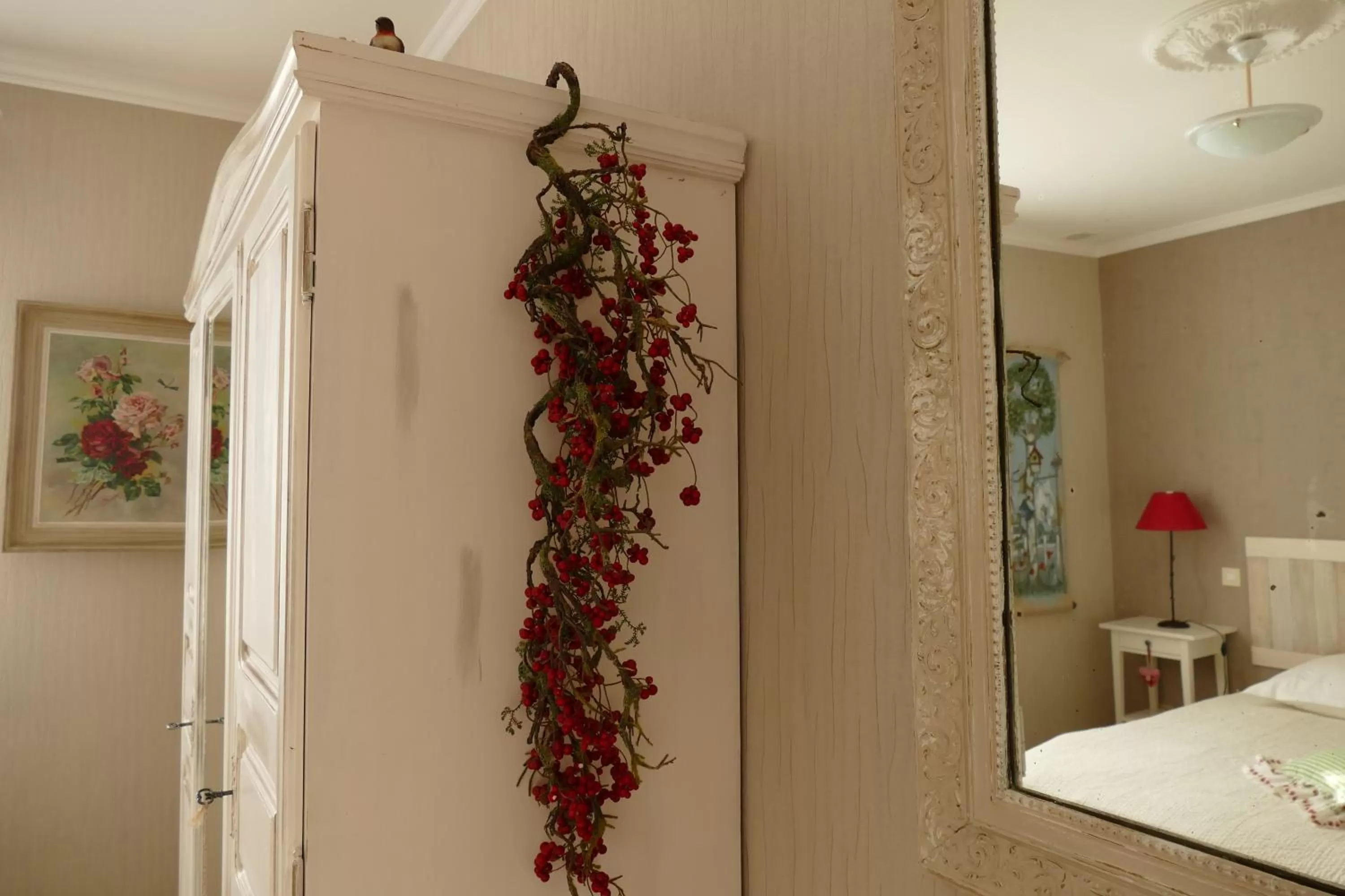 Decorative detail, Bed in Le Clos des Perraudières