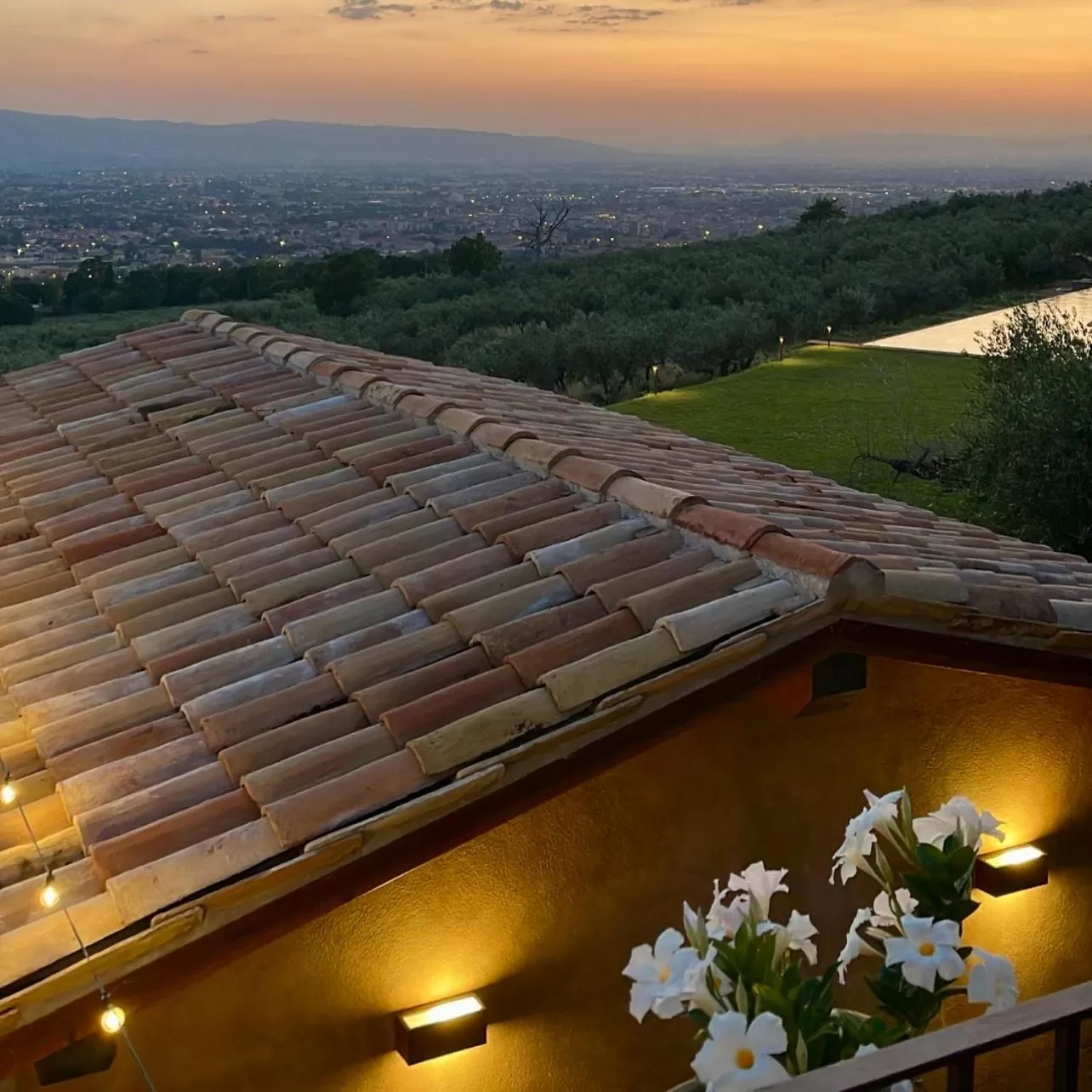 Sunset in La Quercetta