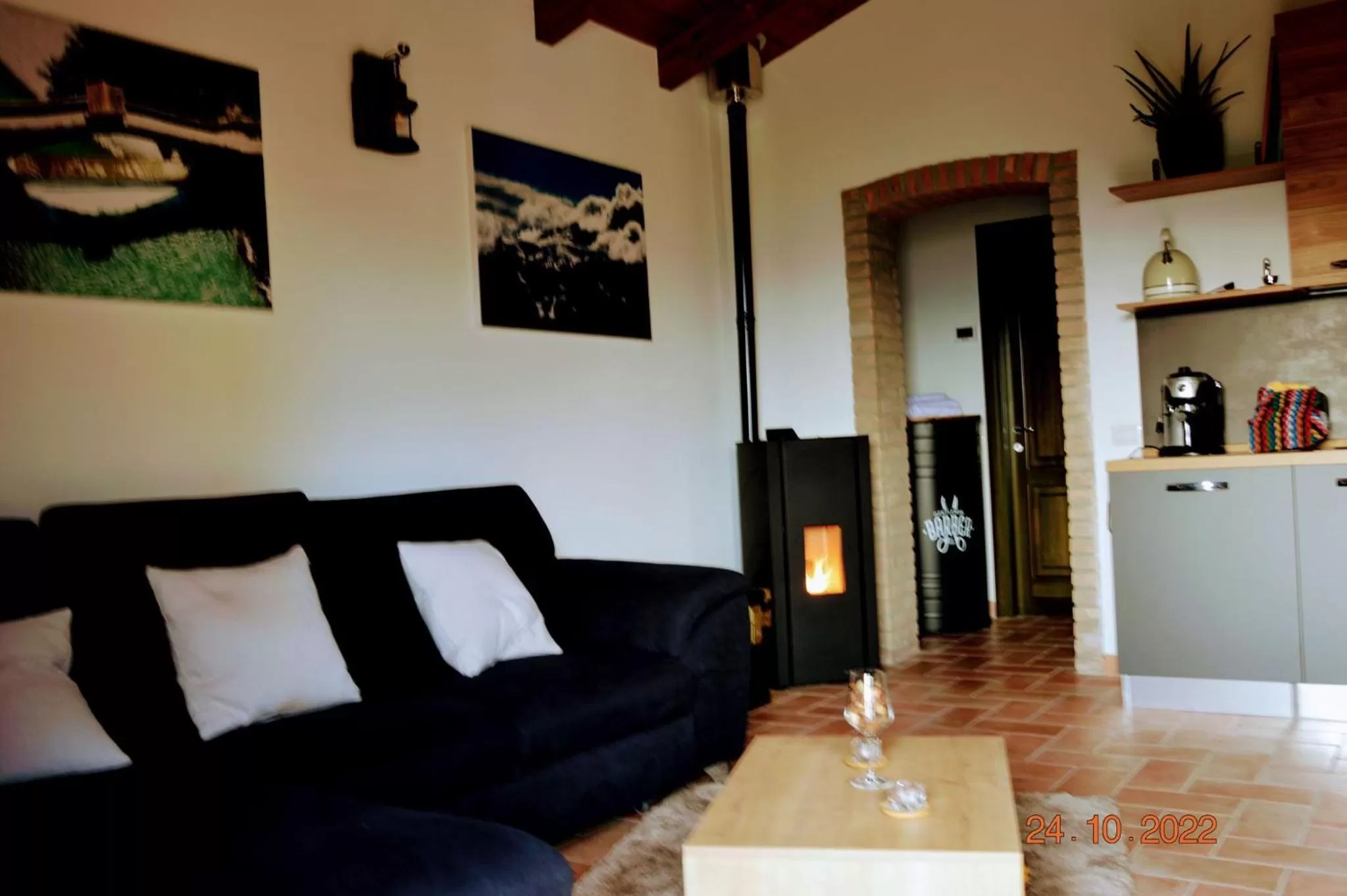 Seating Area in B & B CA’ D’ OLINA