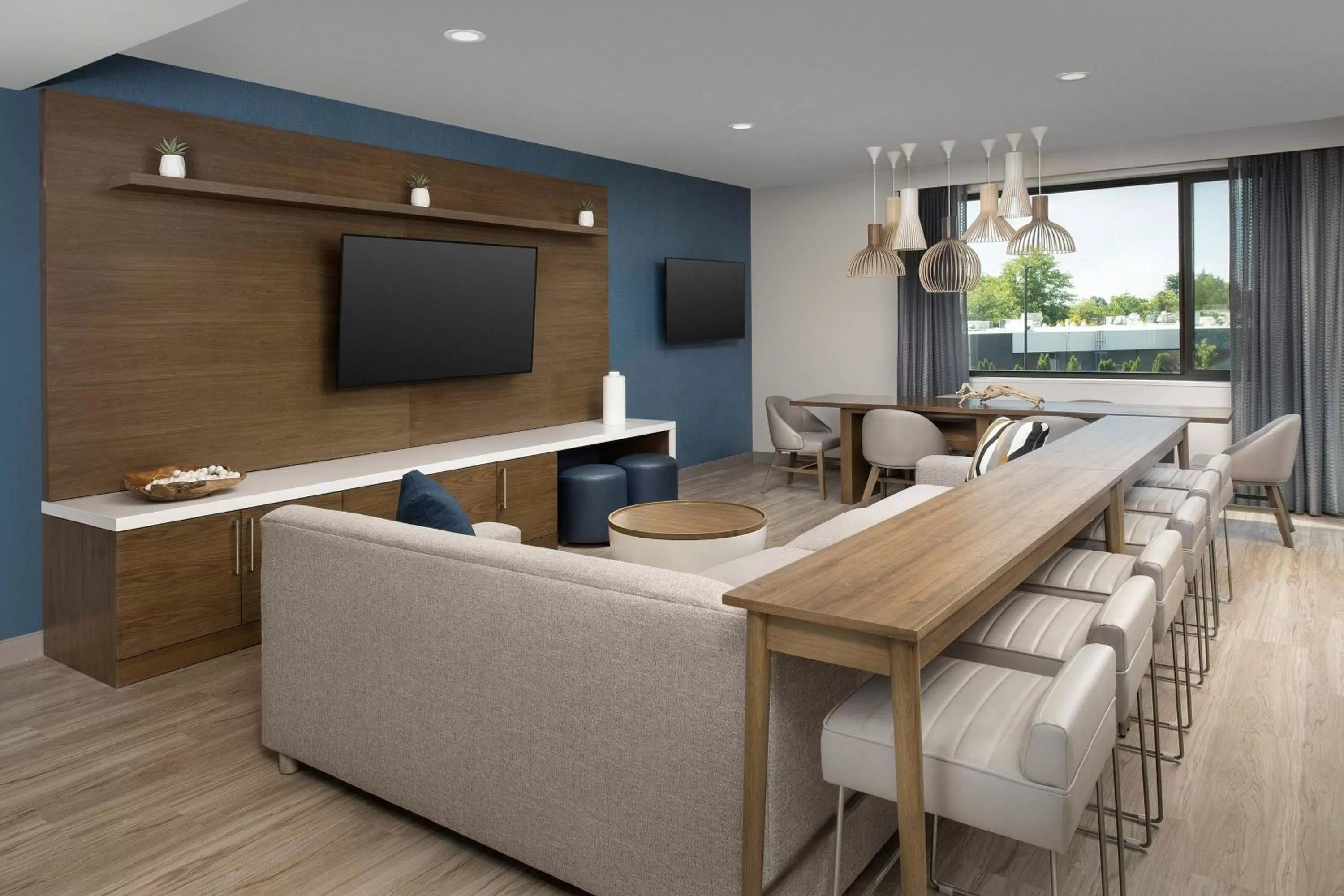 Photo of the whole room in Element Seattle Sea-Tac Airport