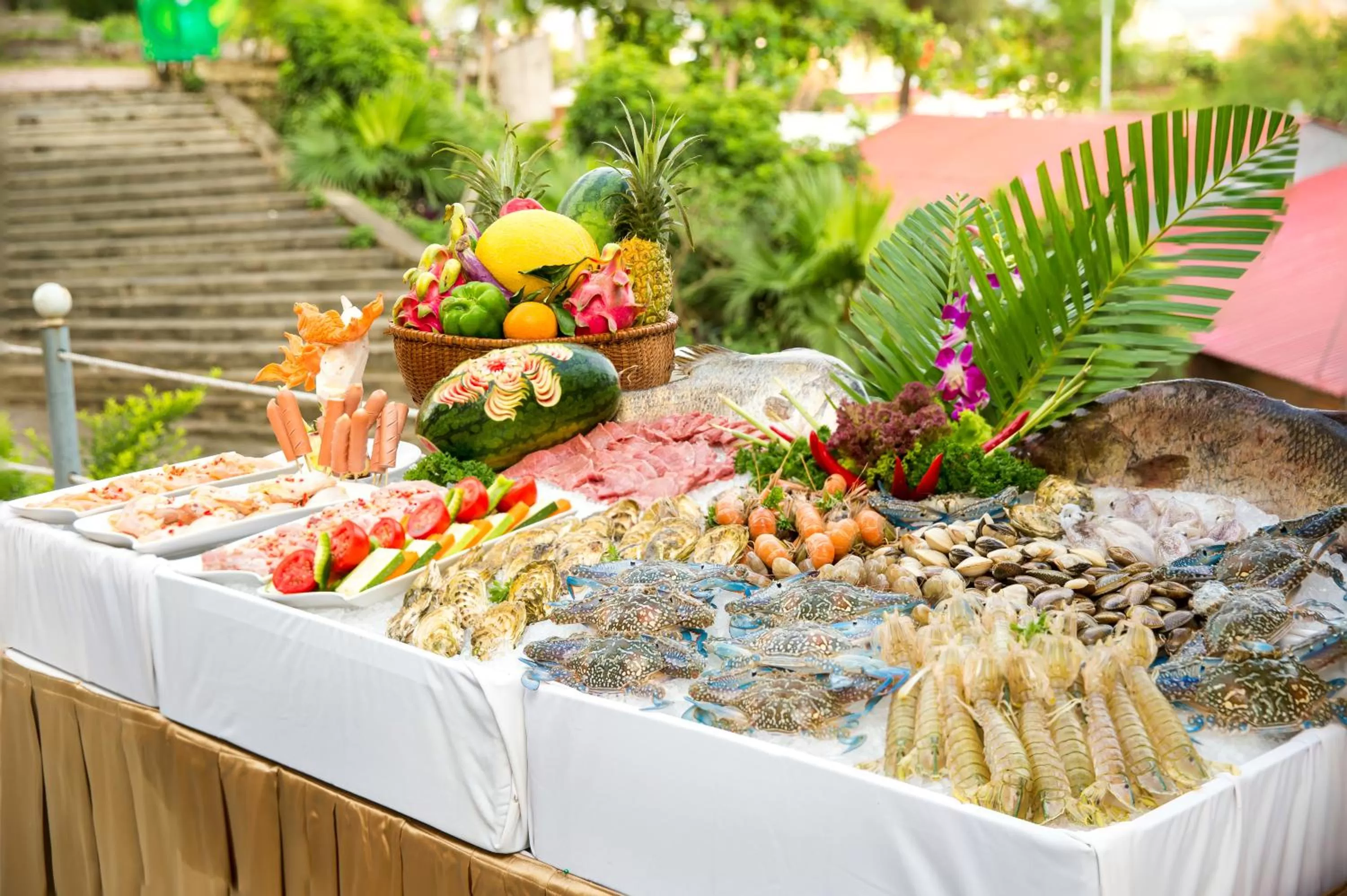 BBQ facilities in Novotel Ha Long Bay Hotel