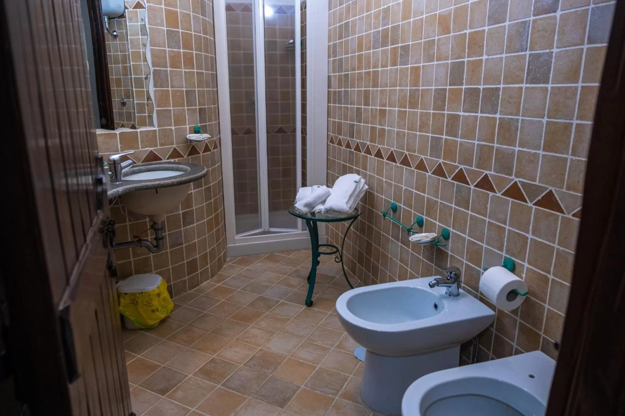 Bathroom in Hotel Sirio