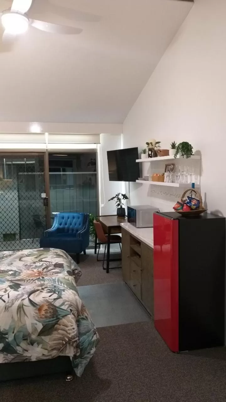 Kitchen/Kitchenette in Private Suite Nautilus Beach Front Resort