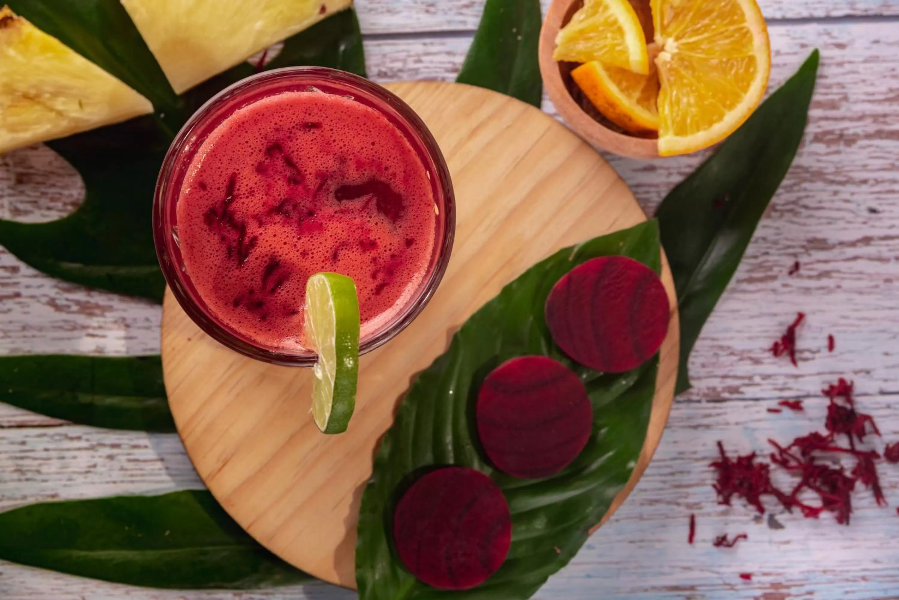 Drinks in Hotel B Cozumel