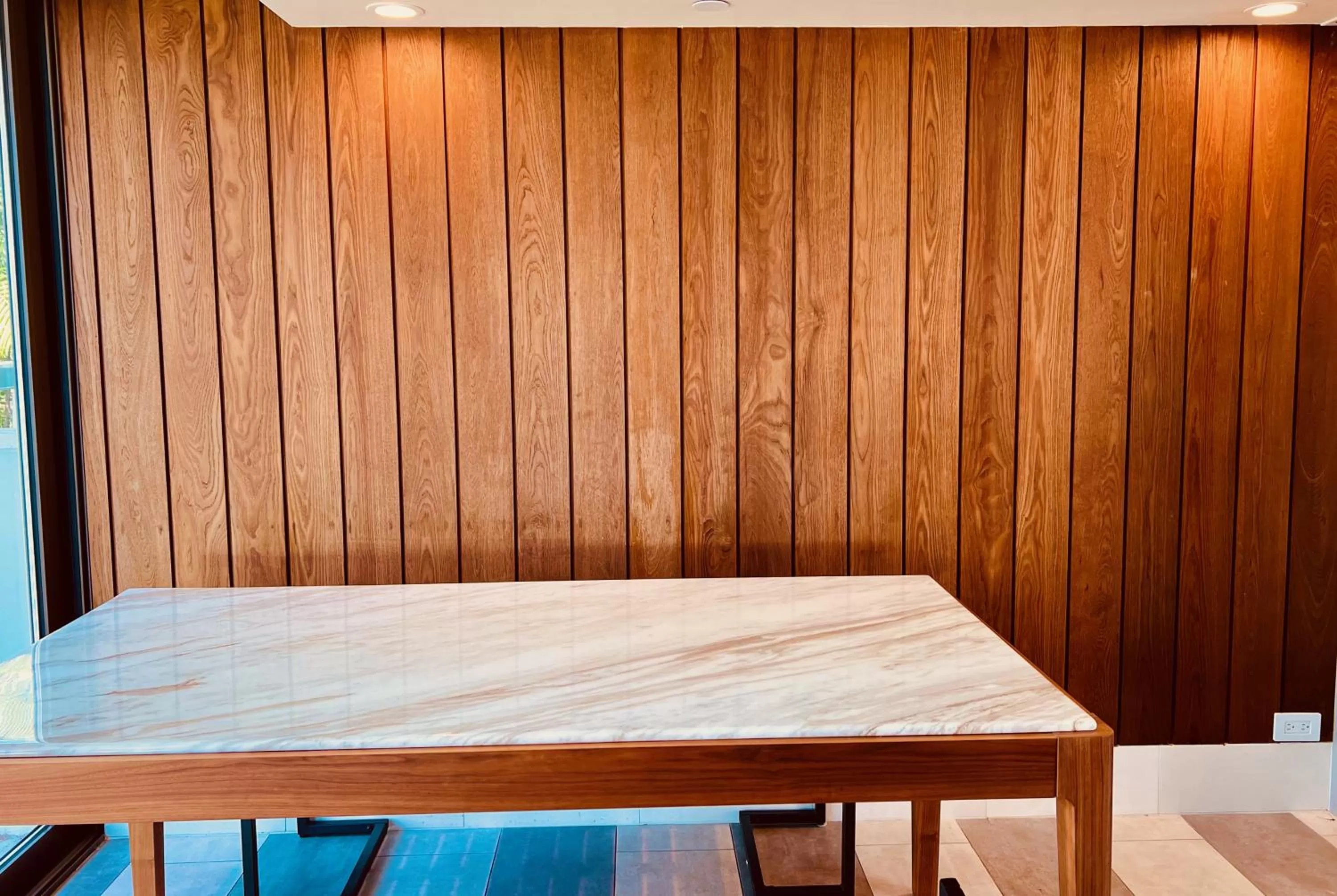Dining area in Hotel La Croix