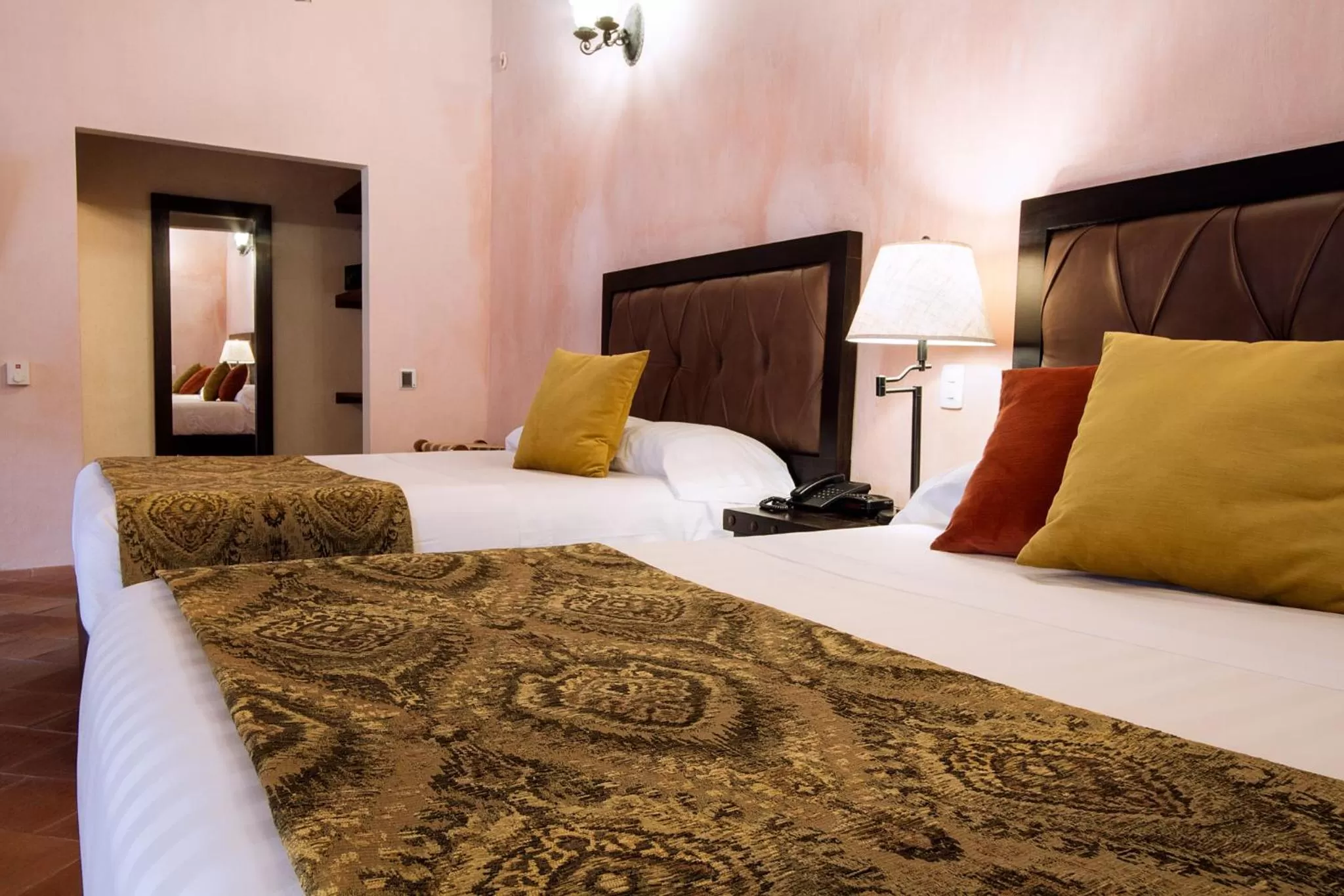 Bed in Hotel Doña Manuela