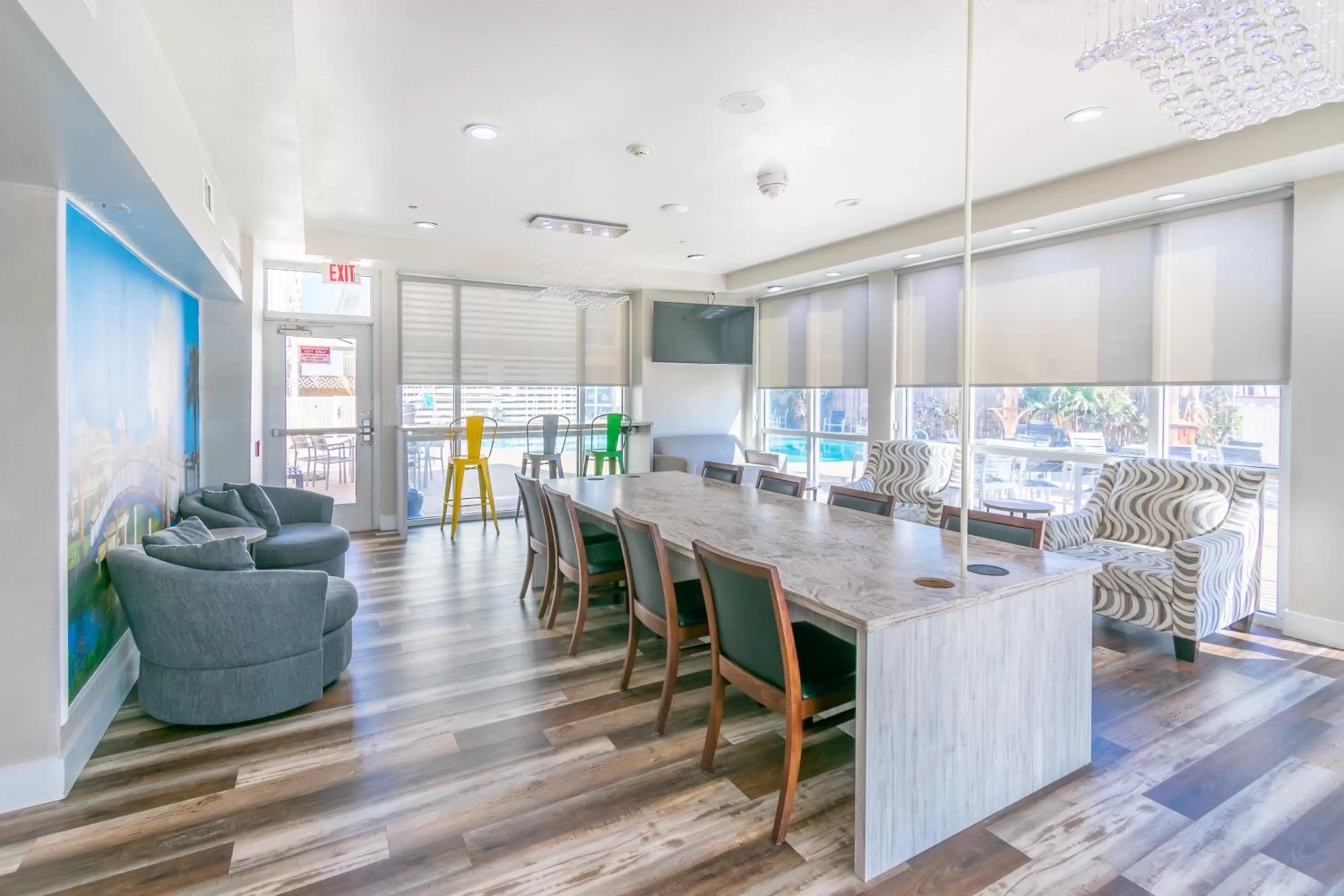 Lobby or reception in Clarion Pointe Galveston Seawall