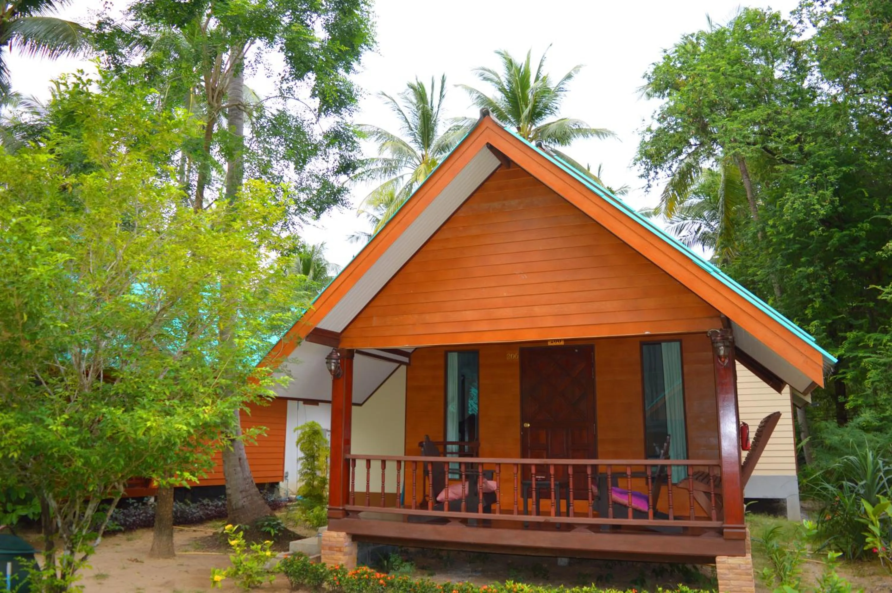 Property building in Sayang Beach Resort Koh Lanta