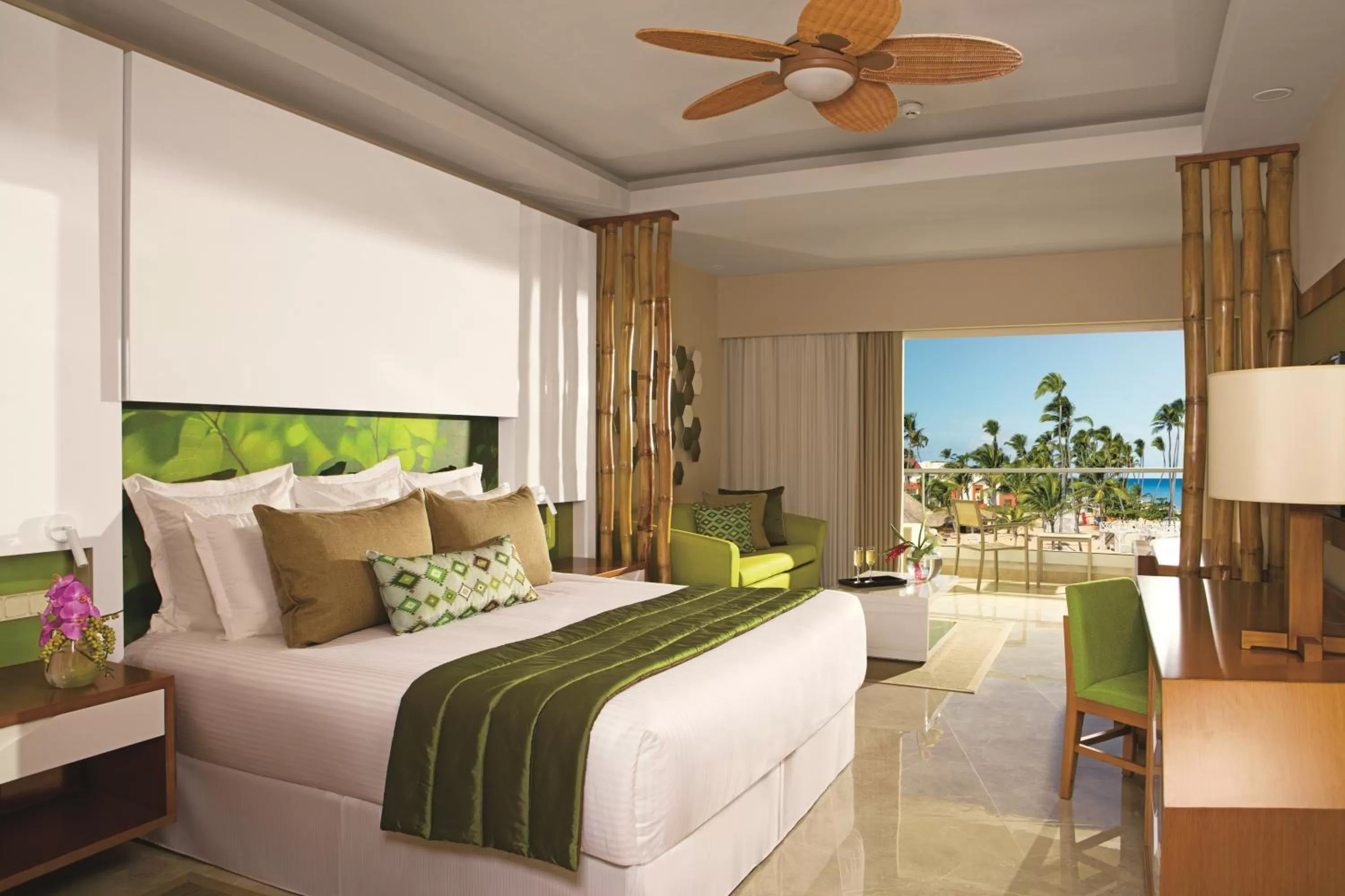 Preferred Club Junior Suite Partial Ocean View  in Dreams Onyx Resort & Spa - All Inclusive