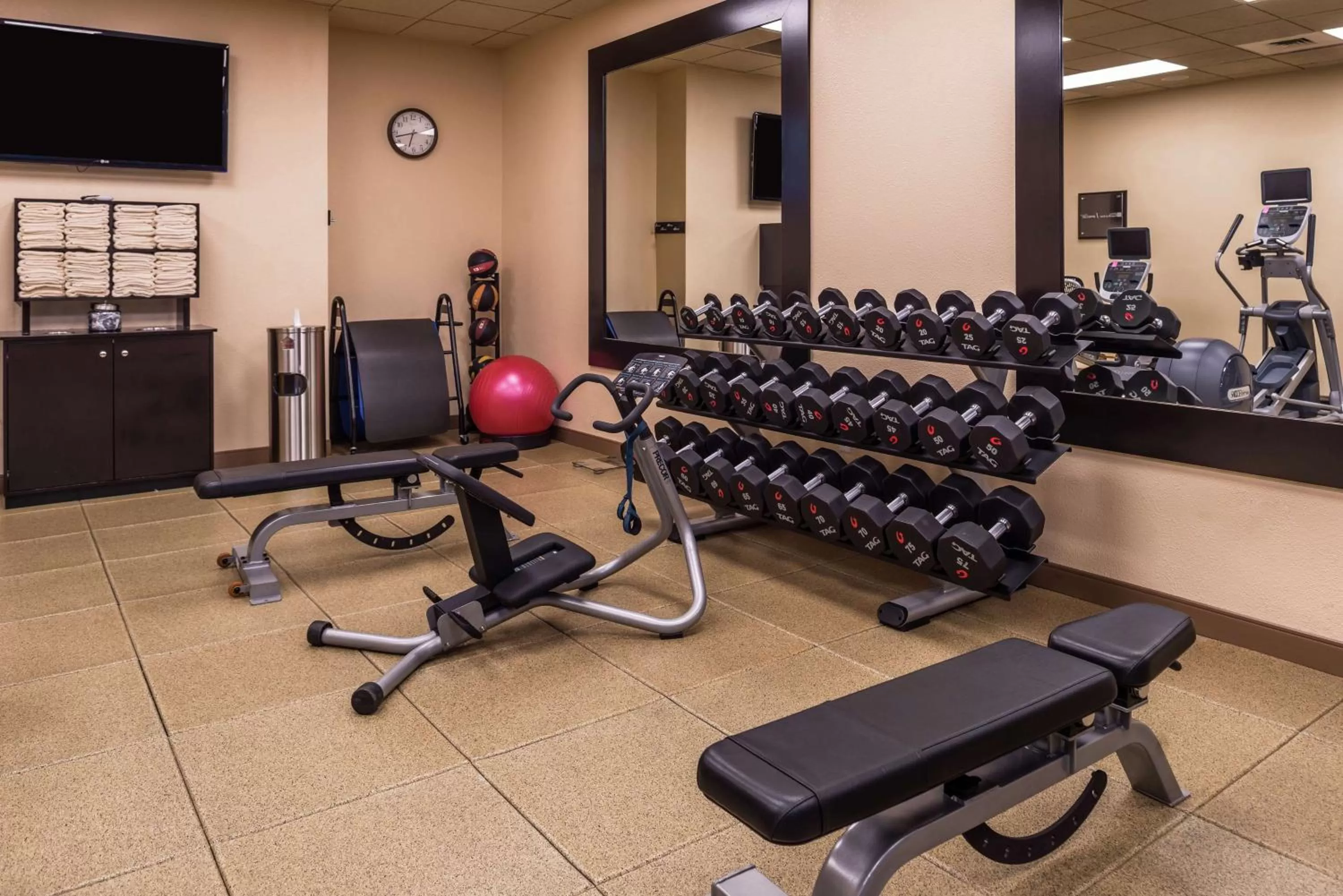 Fitness centre/facilities in Hilton Garden Inn Salt Lake City Downtown