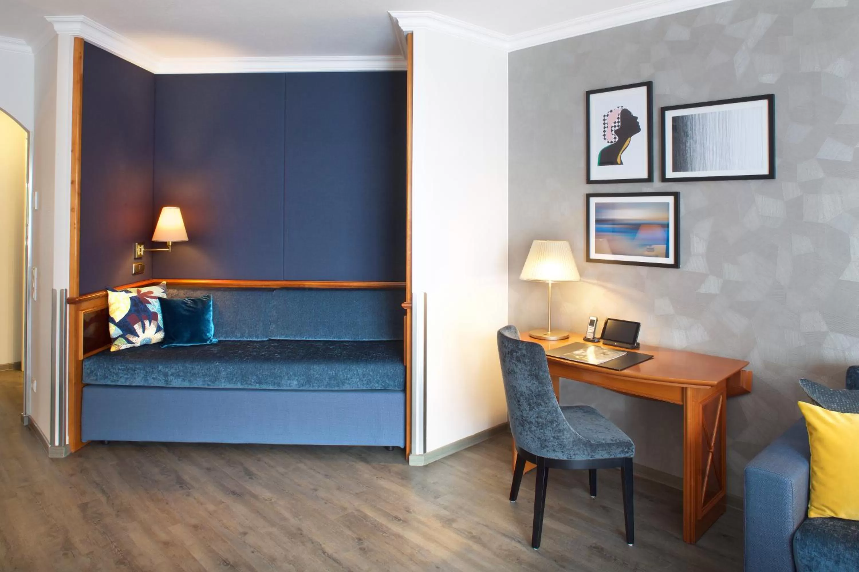 Living room, Bed in Der Sonnenhof