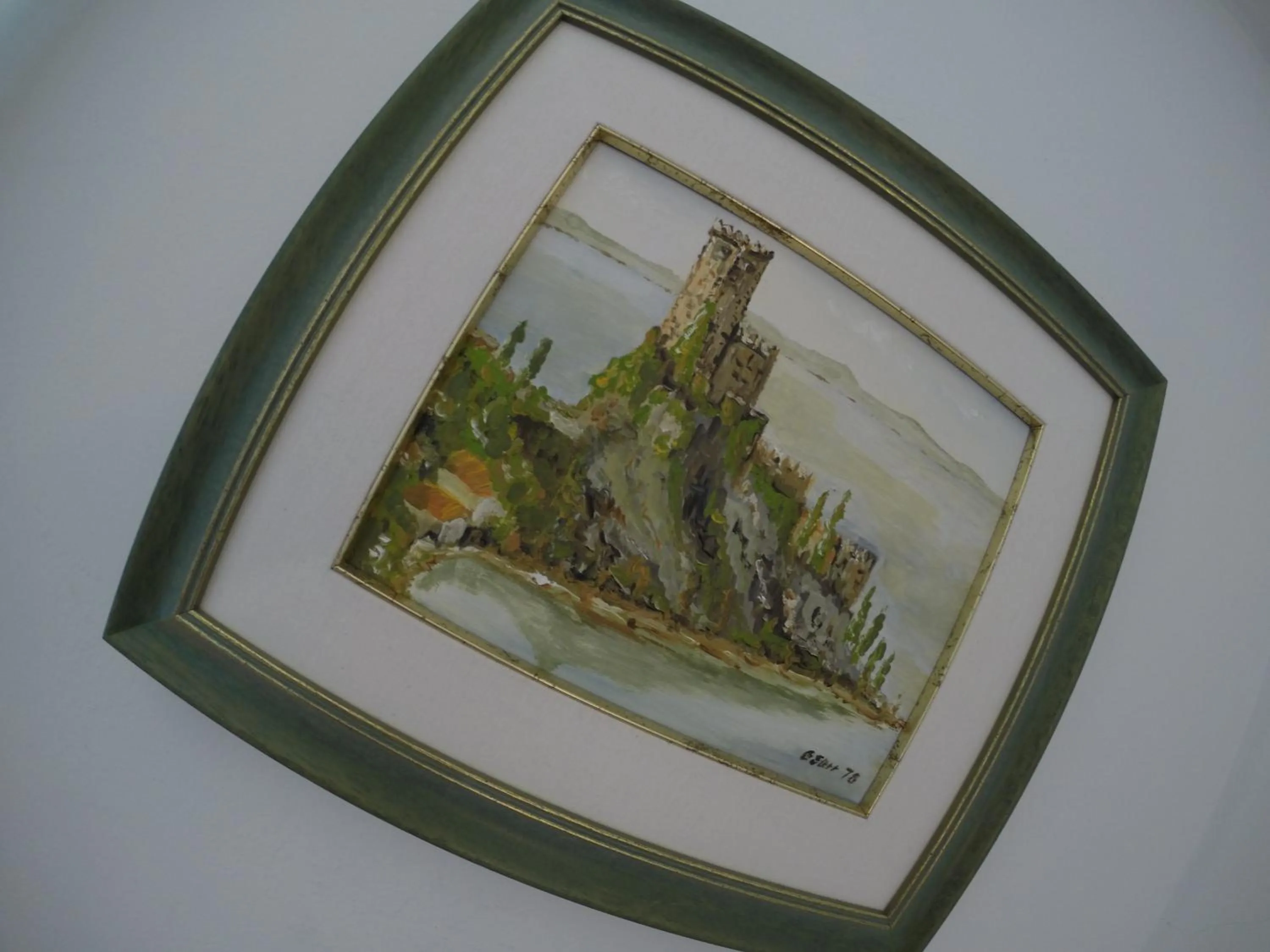 Decorative detail in Albergo Villa Edera