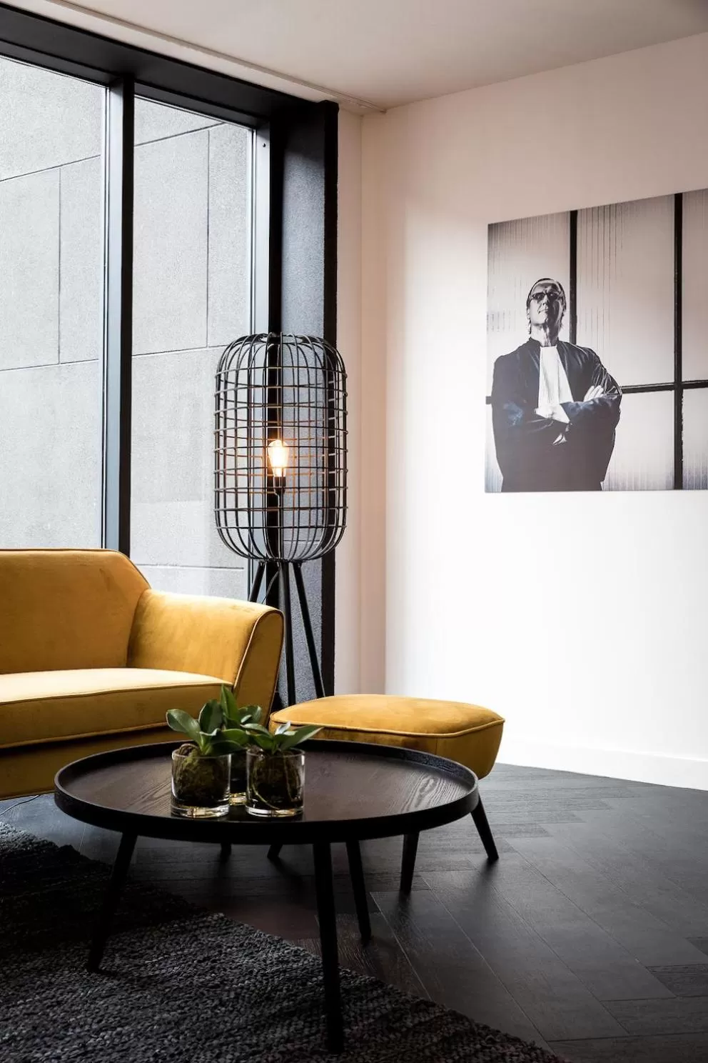 Seating area in Court Hotel Utrecht City Centre