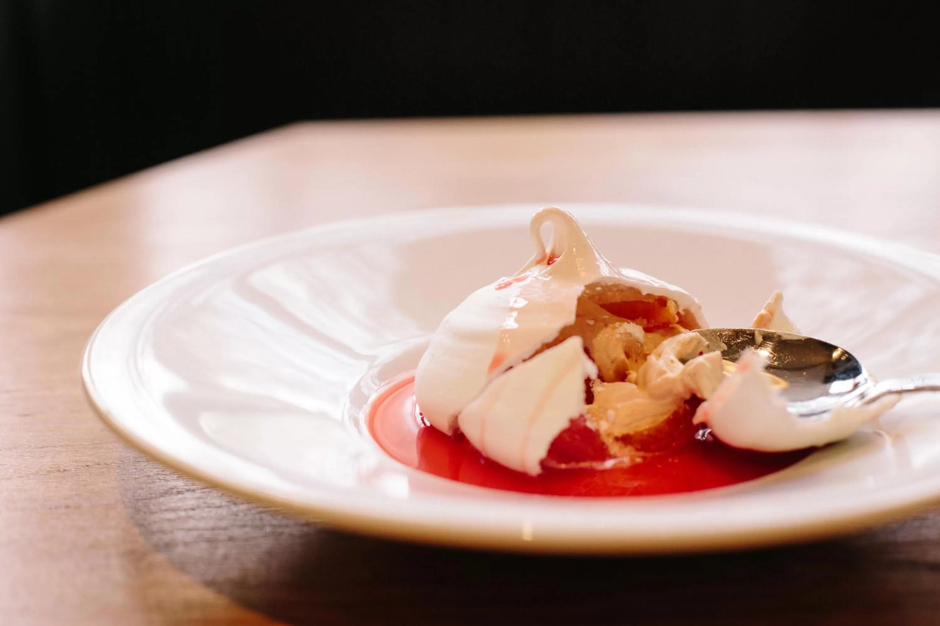 Food close-up in The Redan Inn
