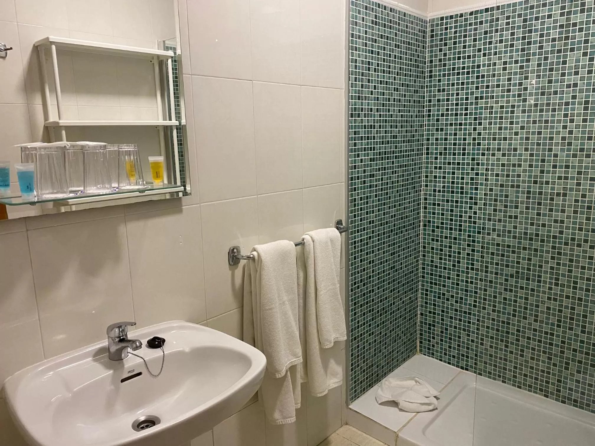 Shower in Hotel Andrea´s