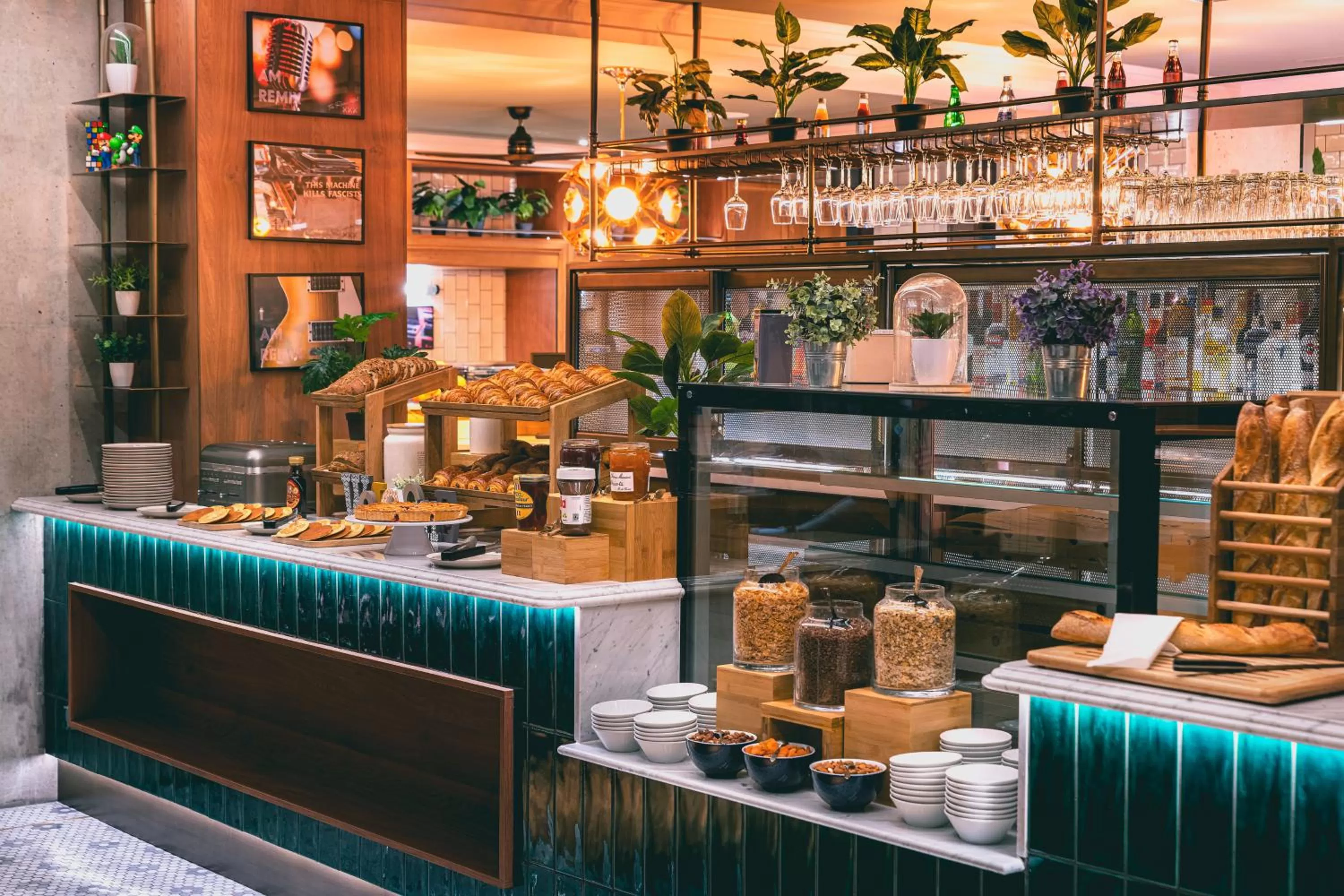 Buffet breakfast in The ReMIX Hotel