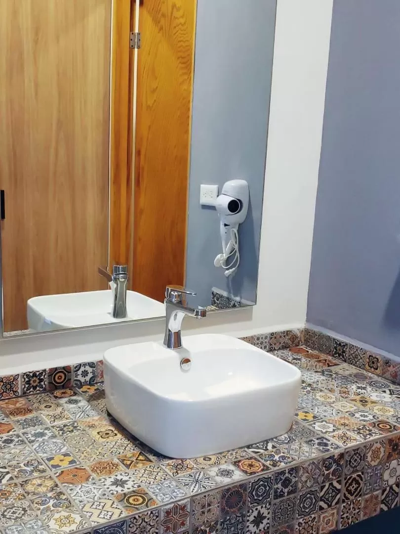 Bathroom in HOTEL PLAZA MATAMOROS