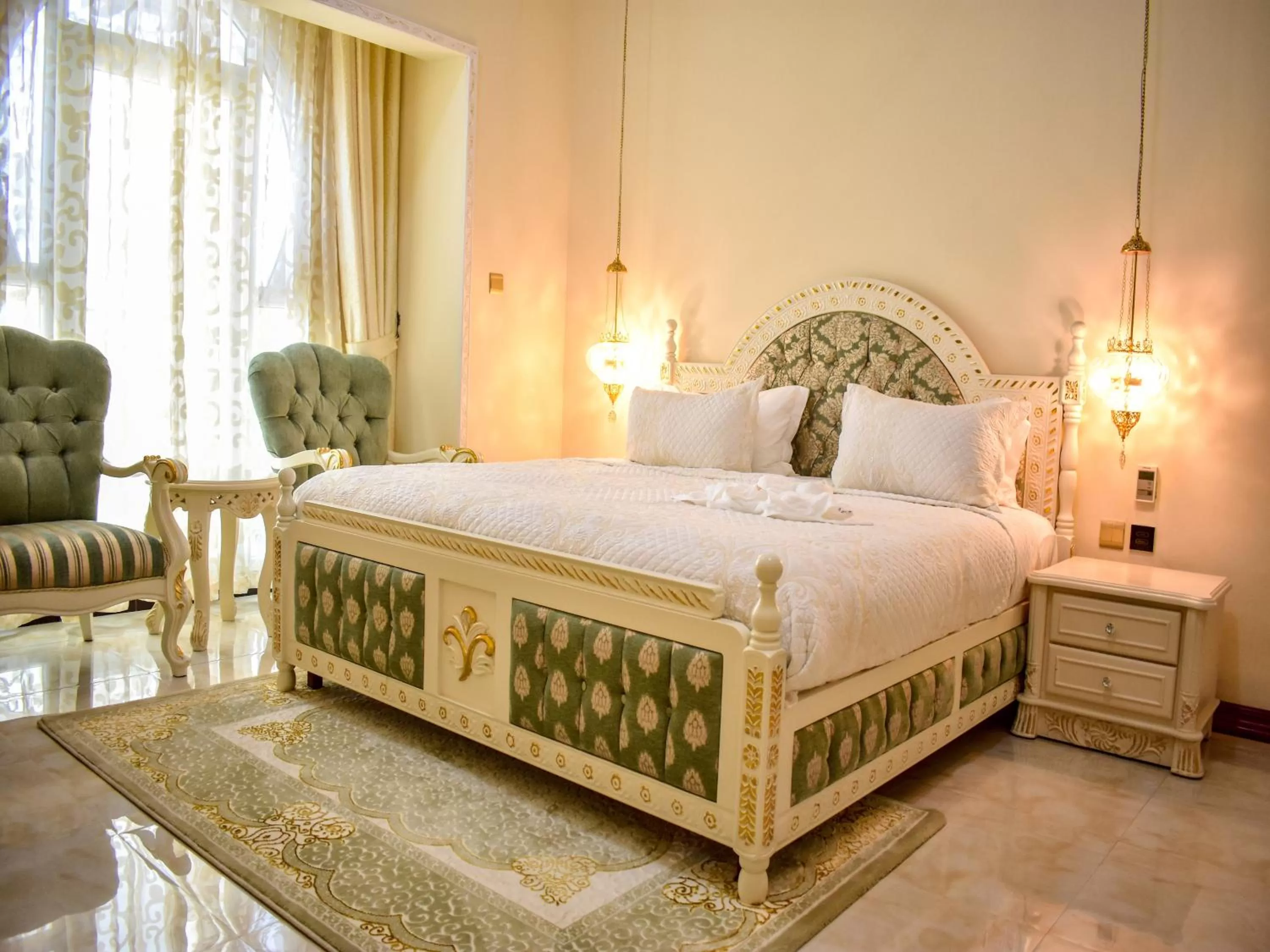 View (from property/room), Bed in Madinat Al Bahr Business & Spa Hotel