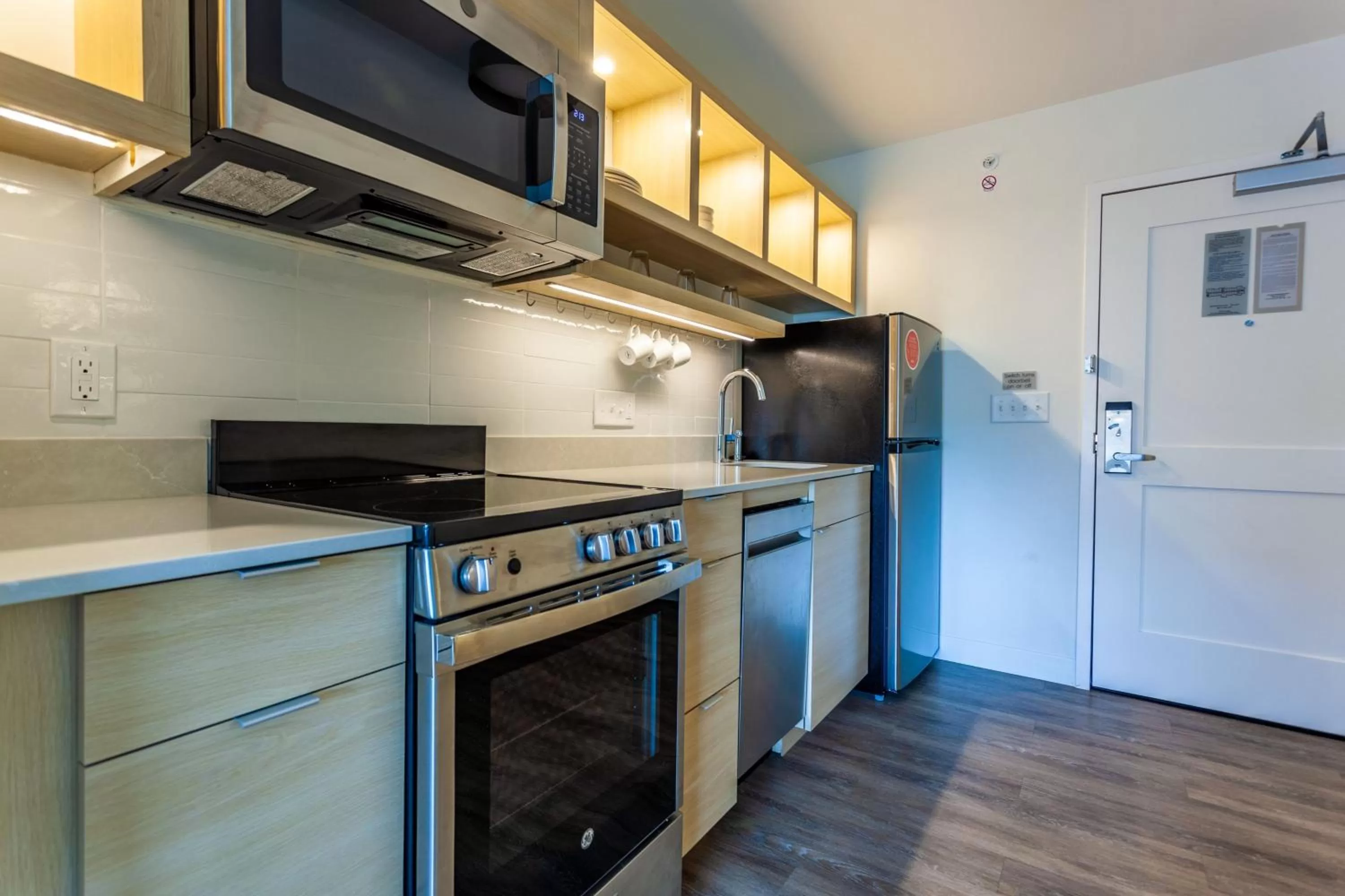 Kitchen or kitchenette in TownePlace Suites by Marriott Raleigh - University Area