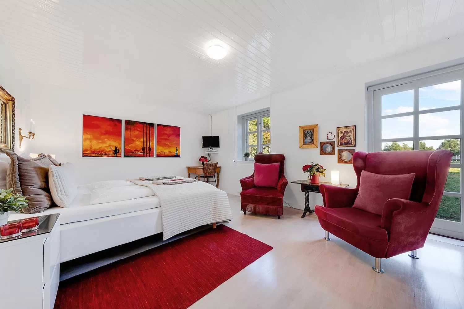 Bedroom, Bed in Åløkke BnB