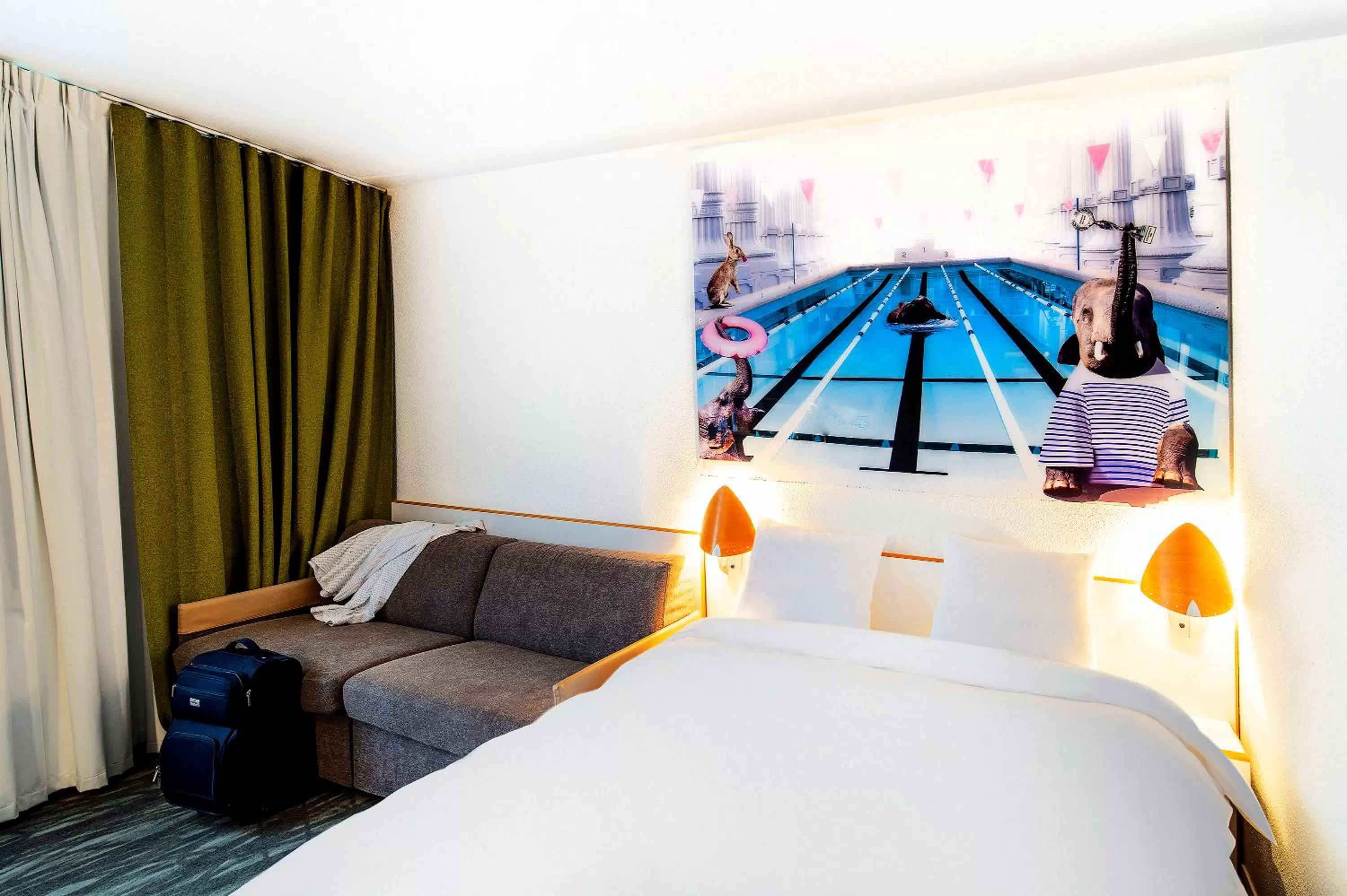 Photo of the whole room, Bed in Novotel Metz Amnéville