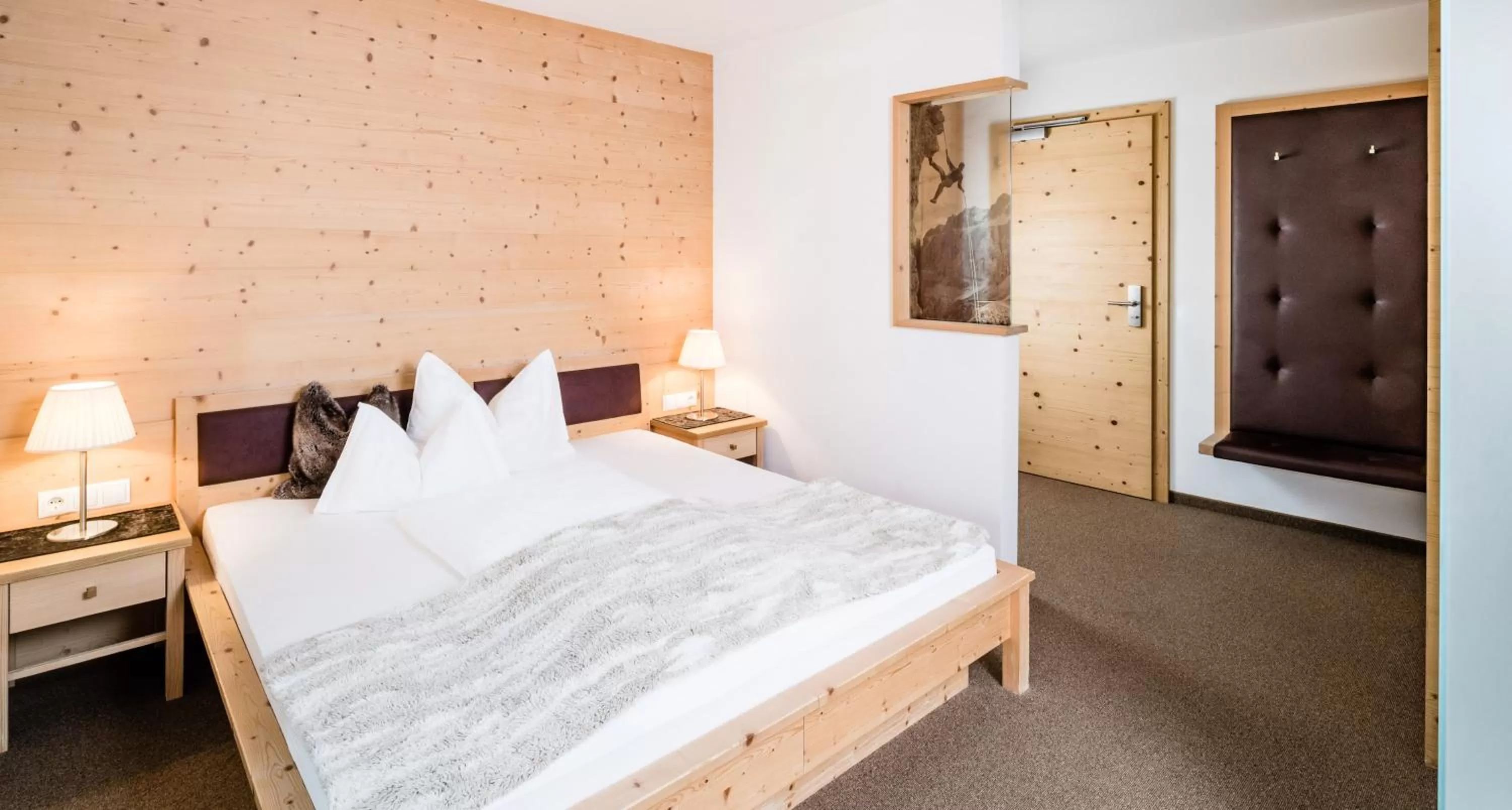 Bedroom, Bed in Boutique Hotel Nives - Luxury & Design in the Dolomites