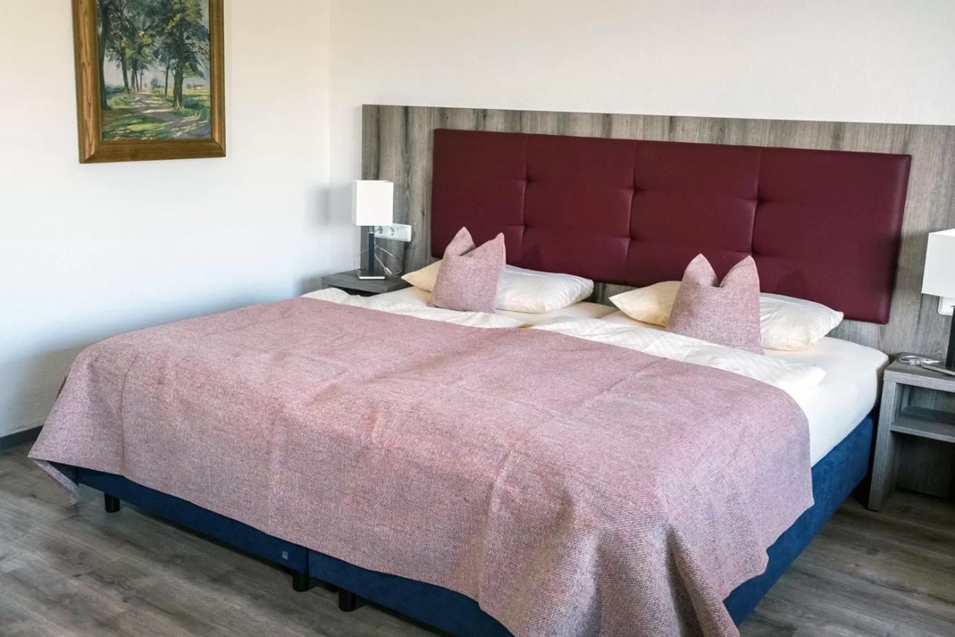 Bed in Galeriehotel Maribondo