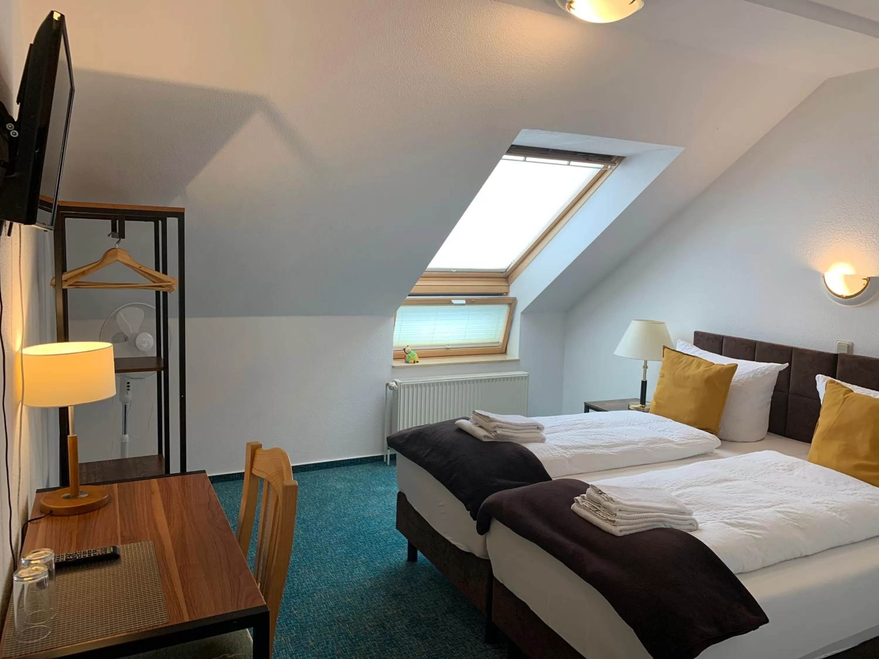 Bedroom, Bed in Hotel Rosengarten