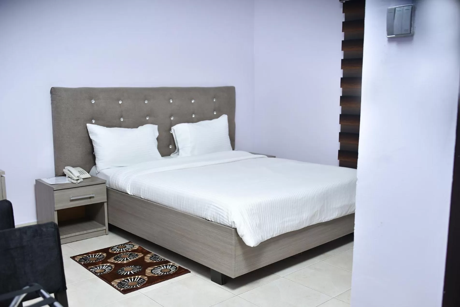 Bed in 1804 Boutique Hotel