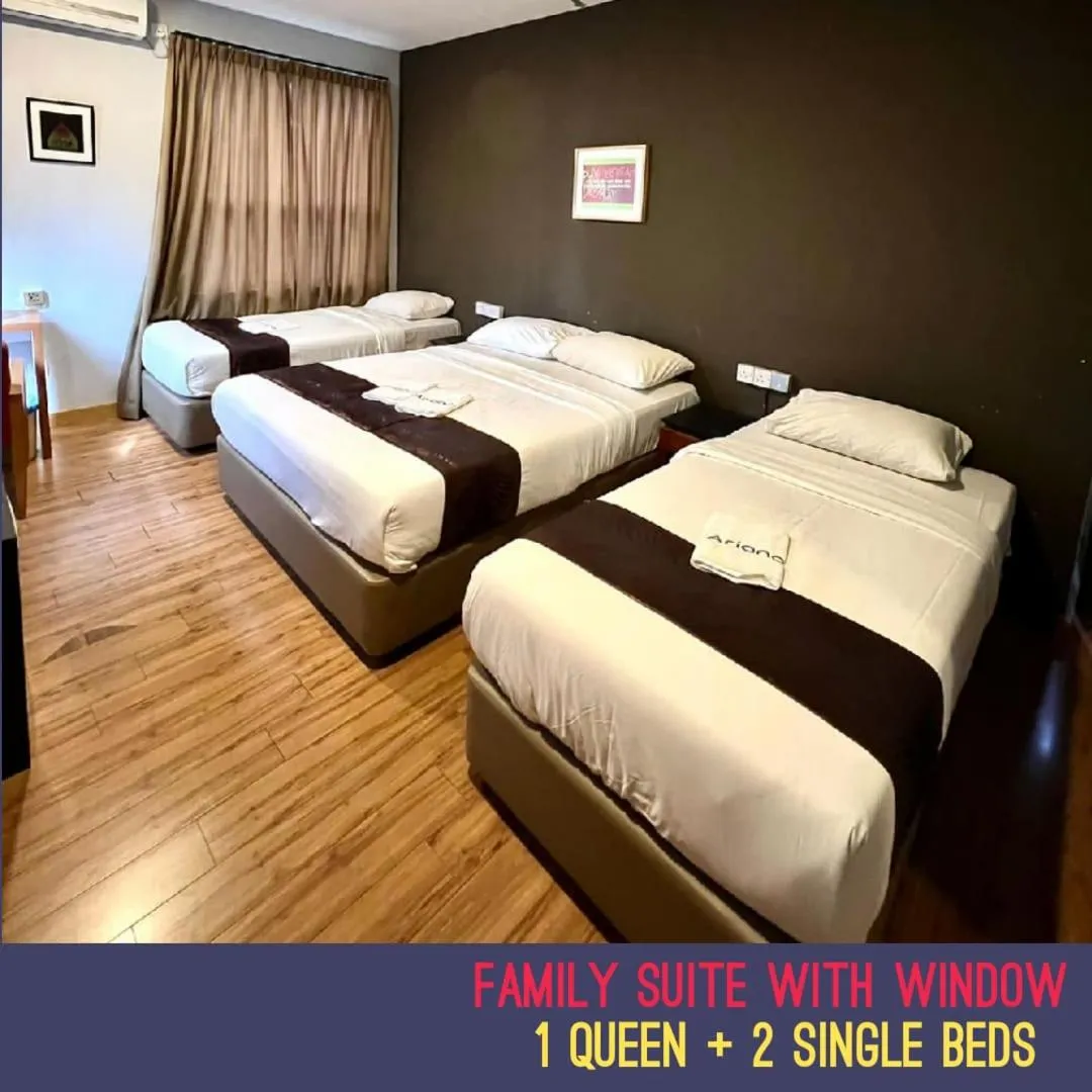 Bed in Hotel Zamburger Second Link