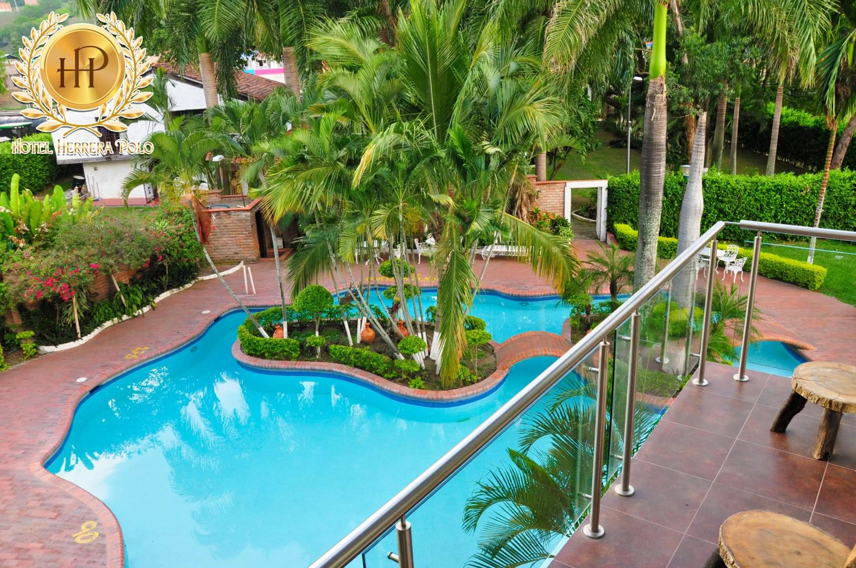 Natural landscape, Pool View in Hotel Herrera Polo