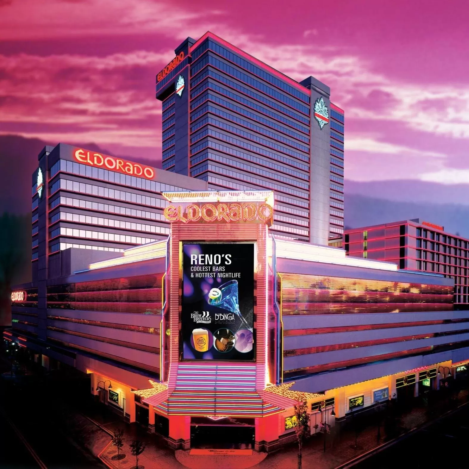 Facade/entrance in Eldorado Reno, A Caesars Destination