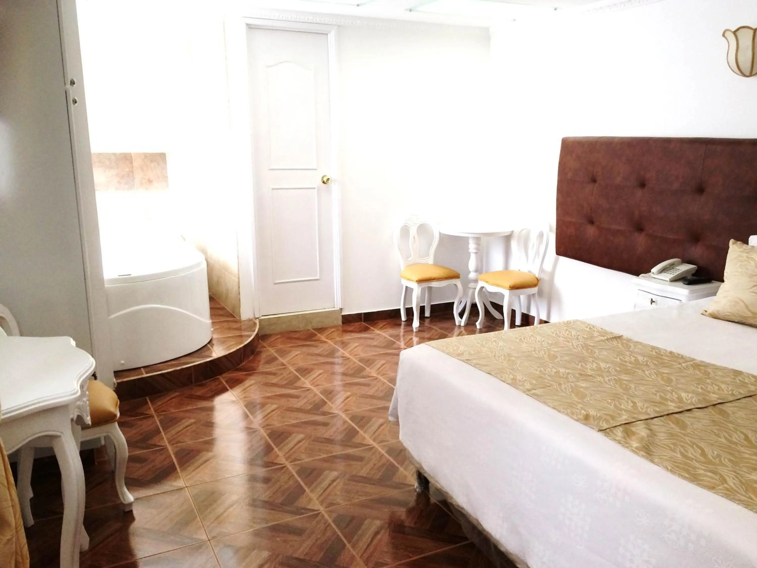 Bed in Hotel Boutique Feria Internacional