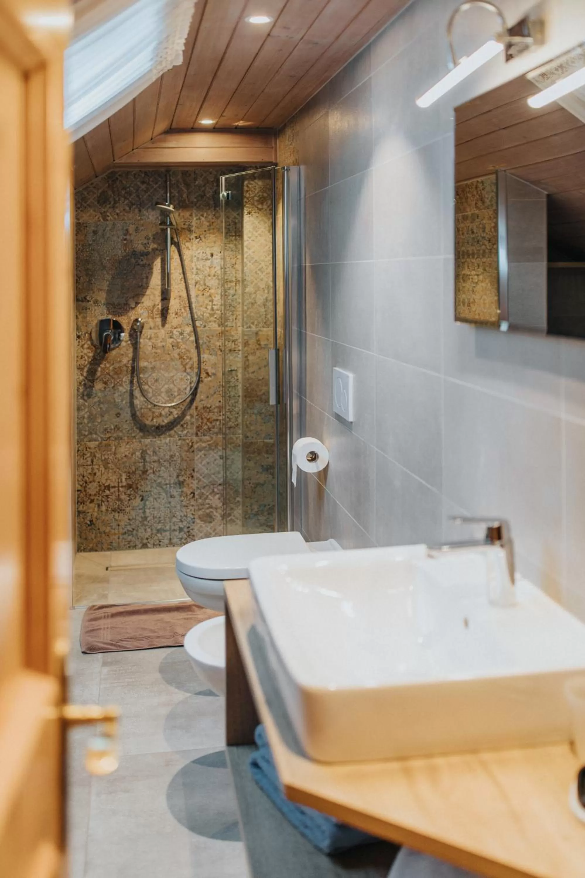 Bathroom in Residence Obermoarhof