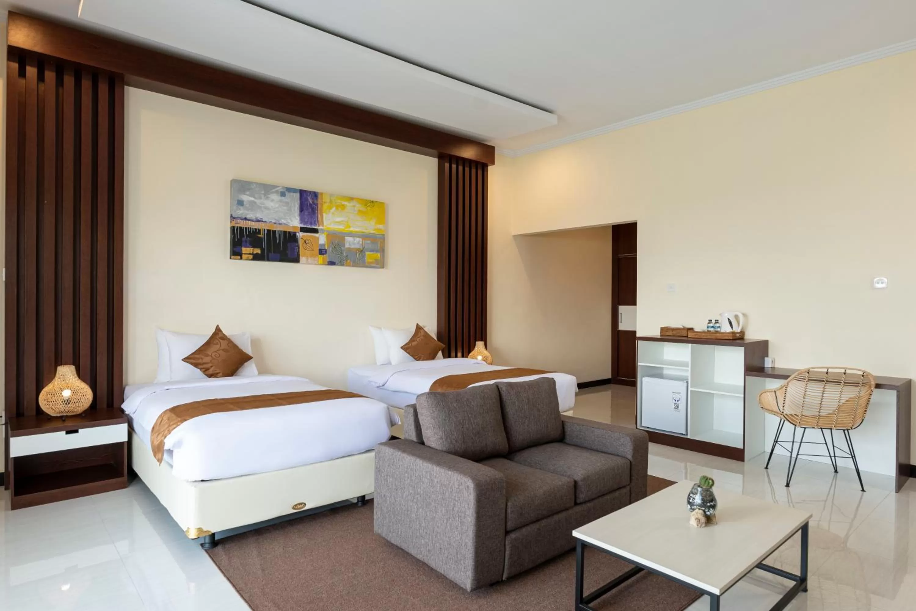 Photo of the whole room, Bed in Semabu Hills Hotel Nusa Penida