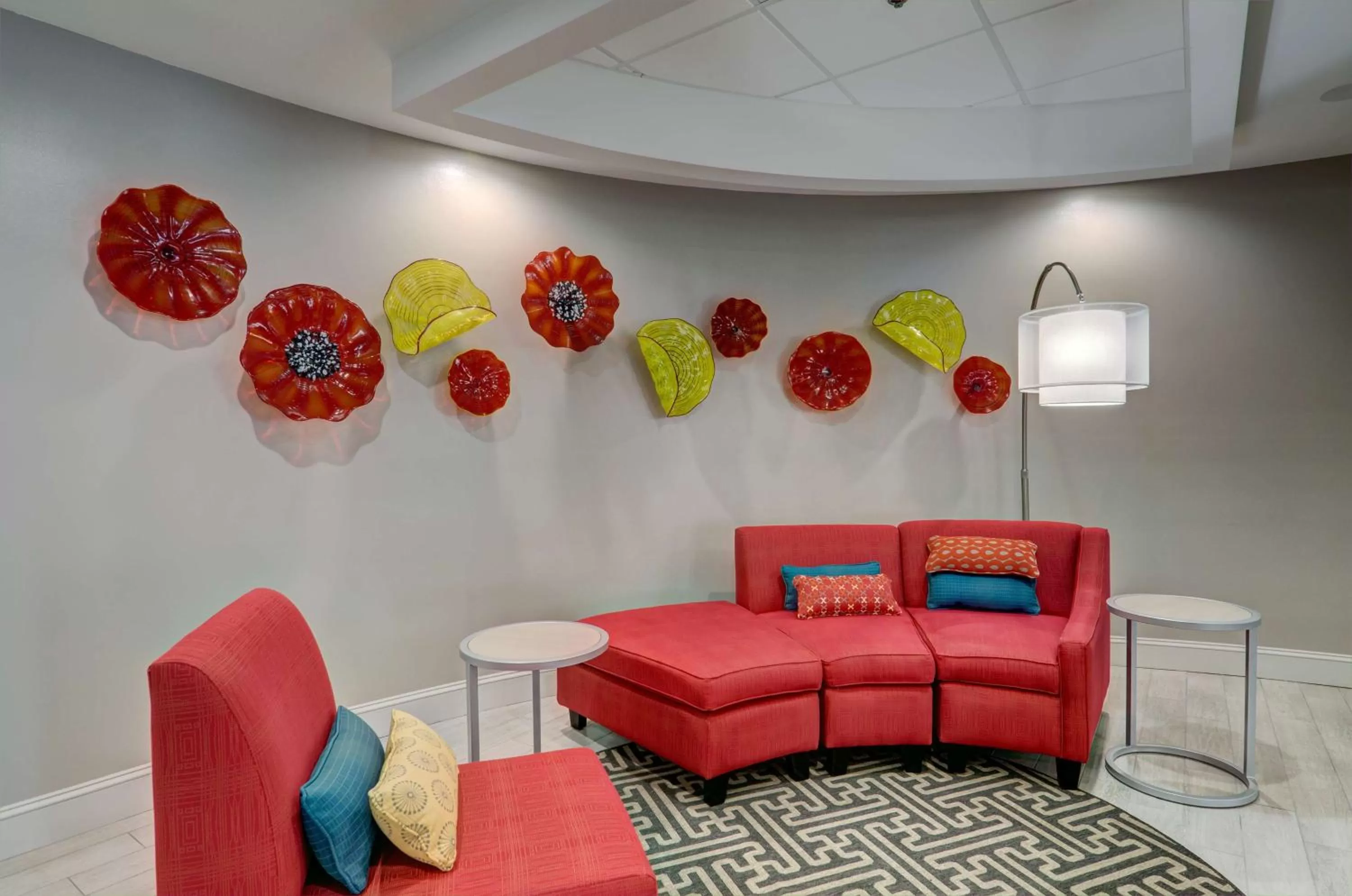 Lobby or reception in Hampton Inn Salem