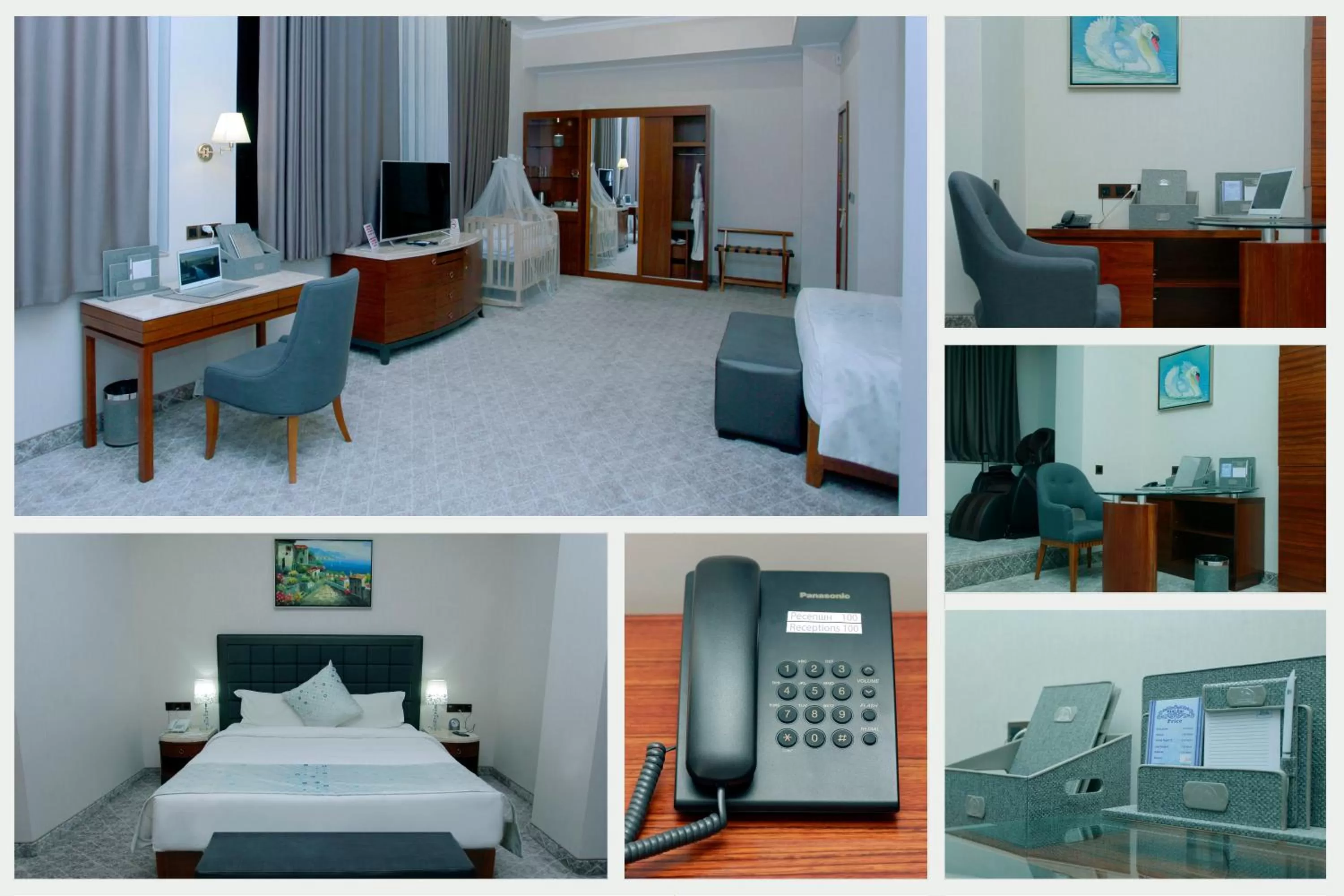 Bed in Parliament Palace Hotel