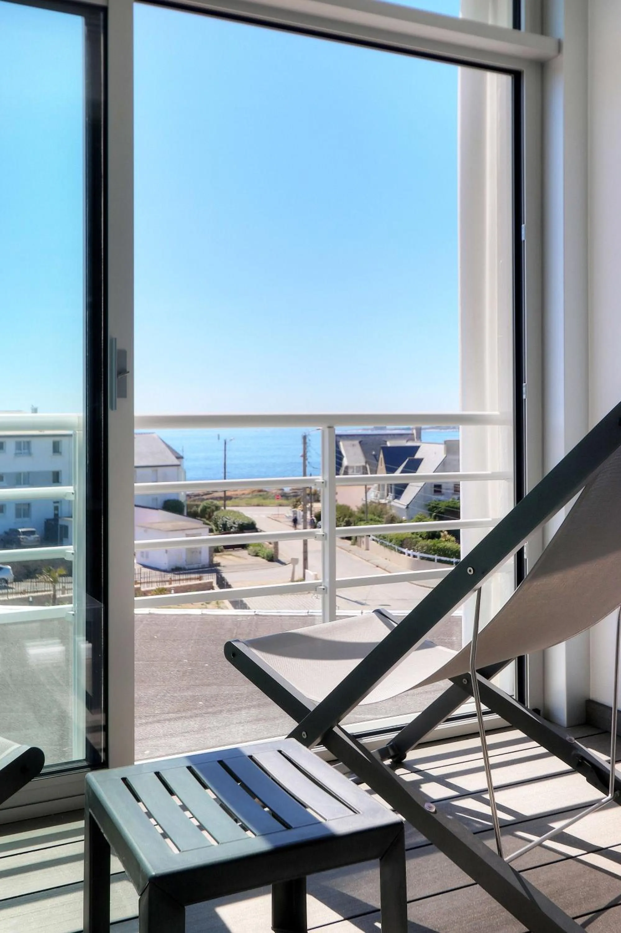 Balcony/Terrace in Best Western Hôtel Le Bellevue Quiberon