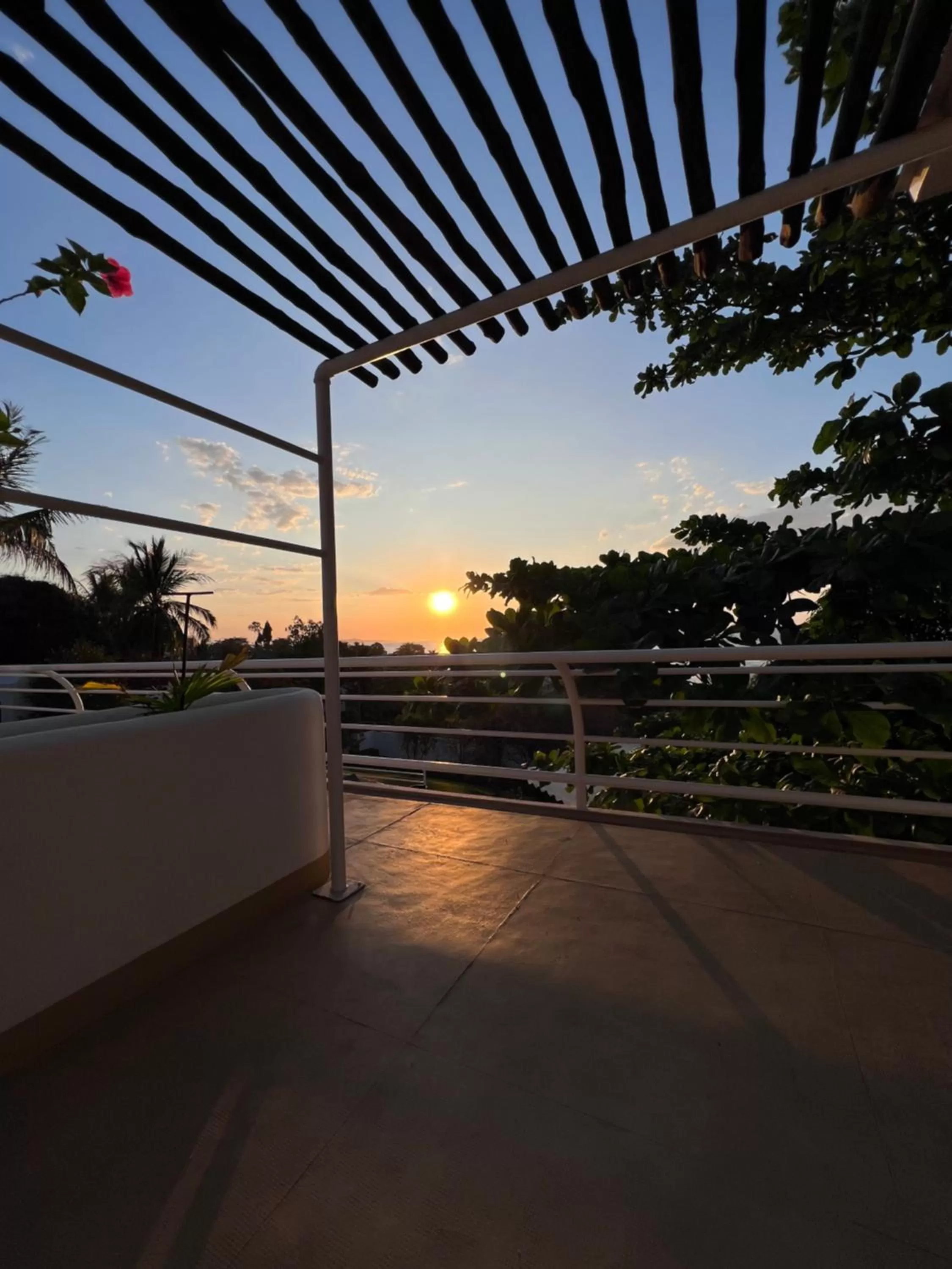 Sunset in PAP'S Chambres d'Hôtes