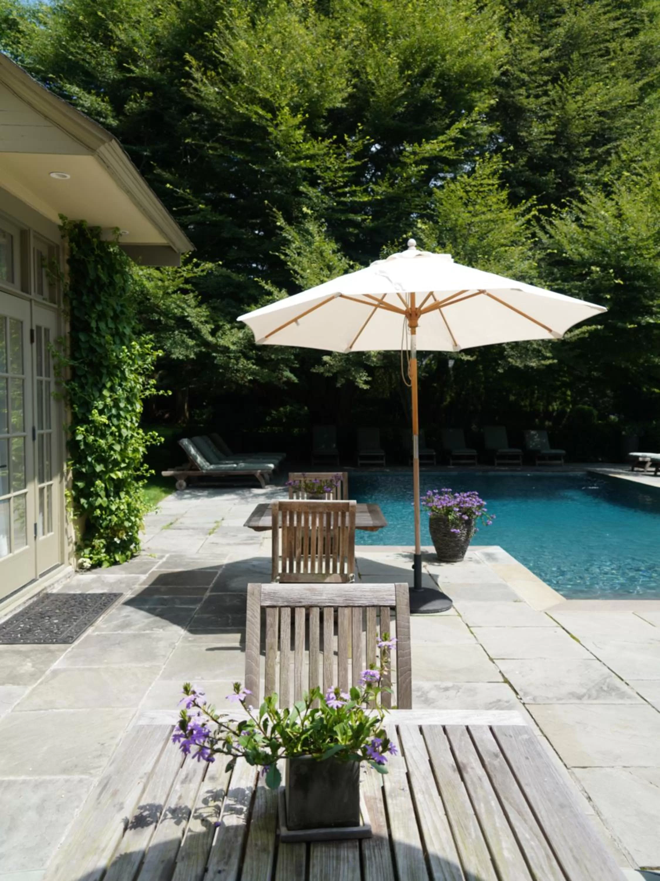 Pool view in The Baker House 1650