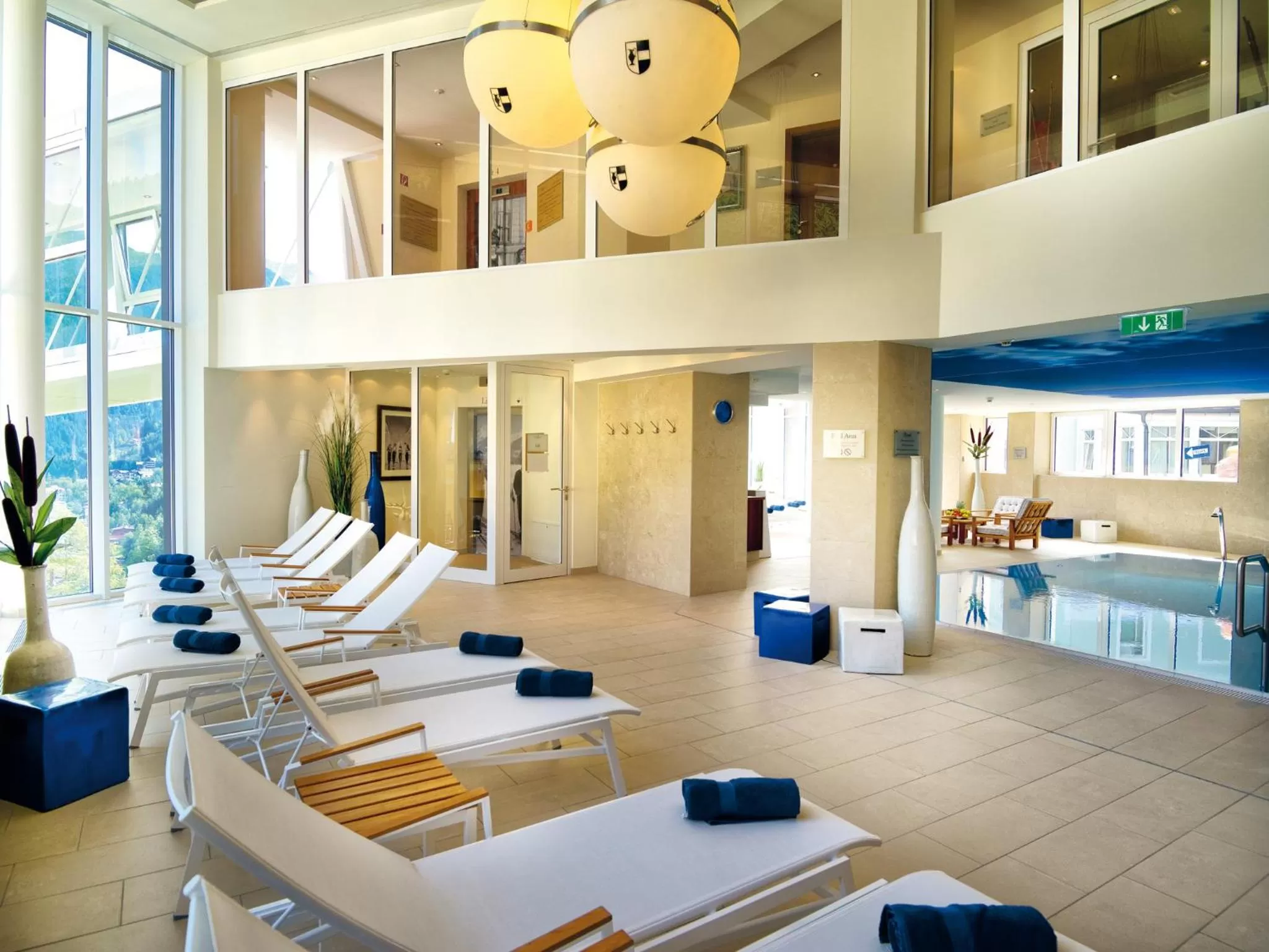 Spa and wellness centre/facilities in Hotel Salzburger Hof