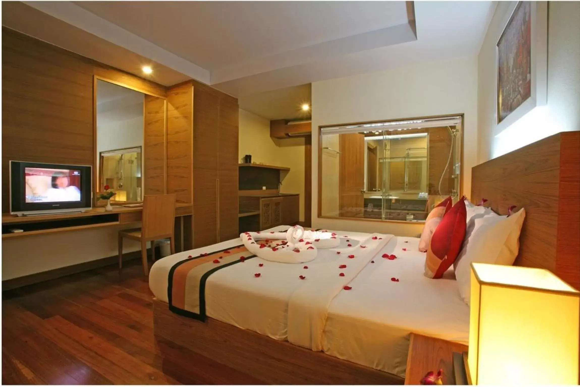 Deluxe Double Room in Baan Saikao Plaza Hotel & Service Apartment Deluxe Double Room in Baan Saikao Plaza Hotel & Service Apartment