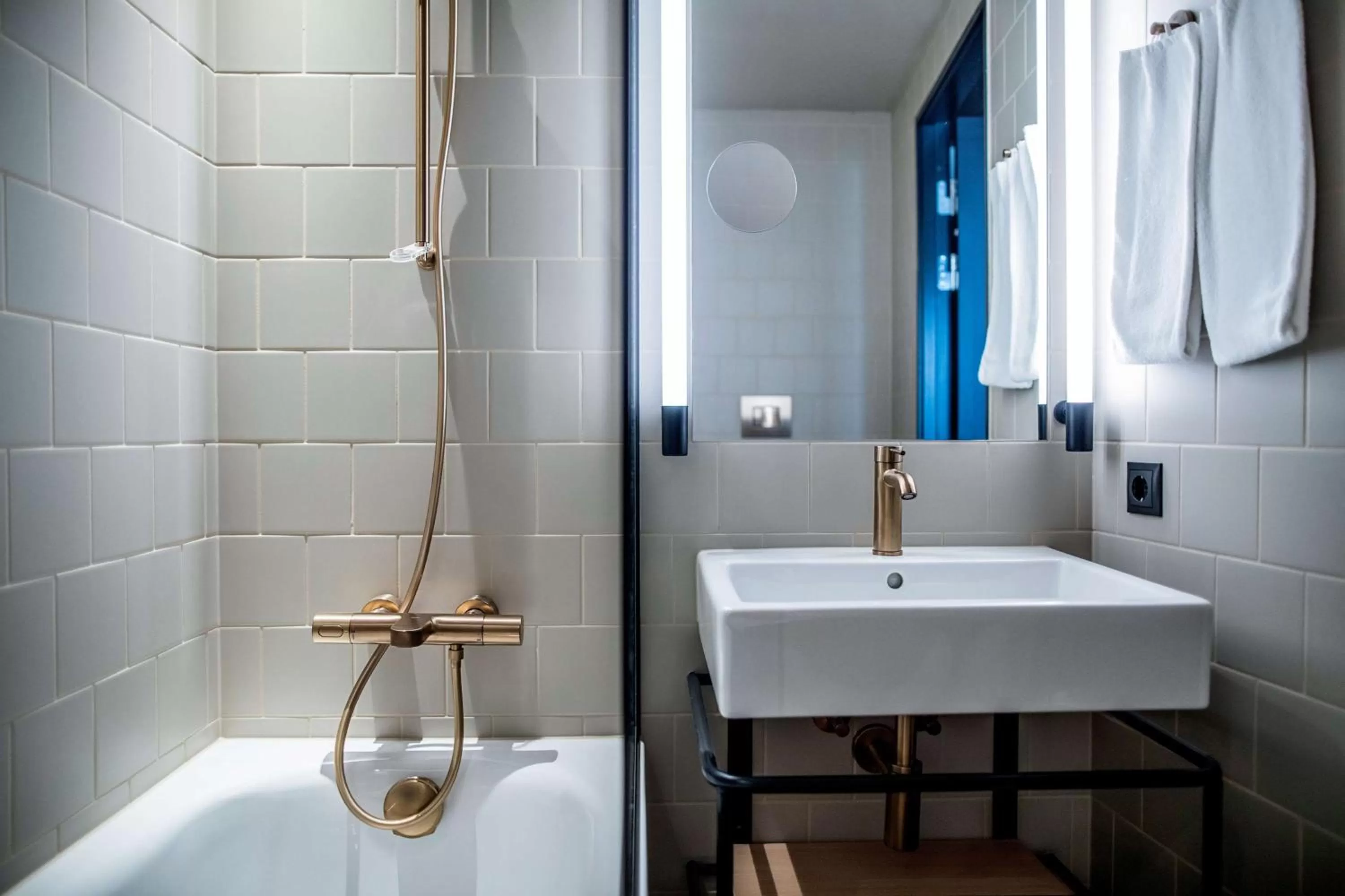 Bathroom in Scandic Kødbyen